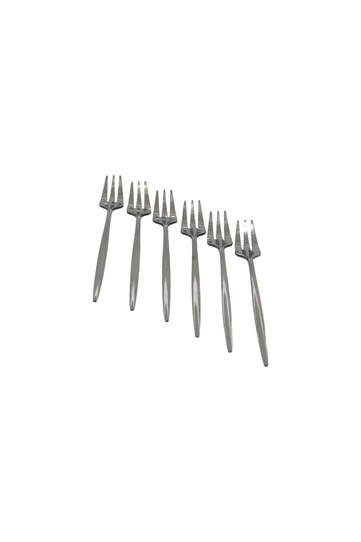 6PCS METAL TATLI ÇATAL (5047)