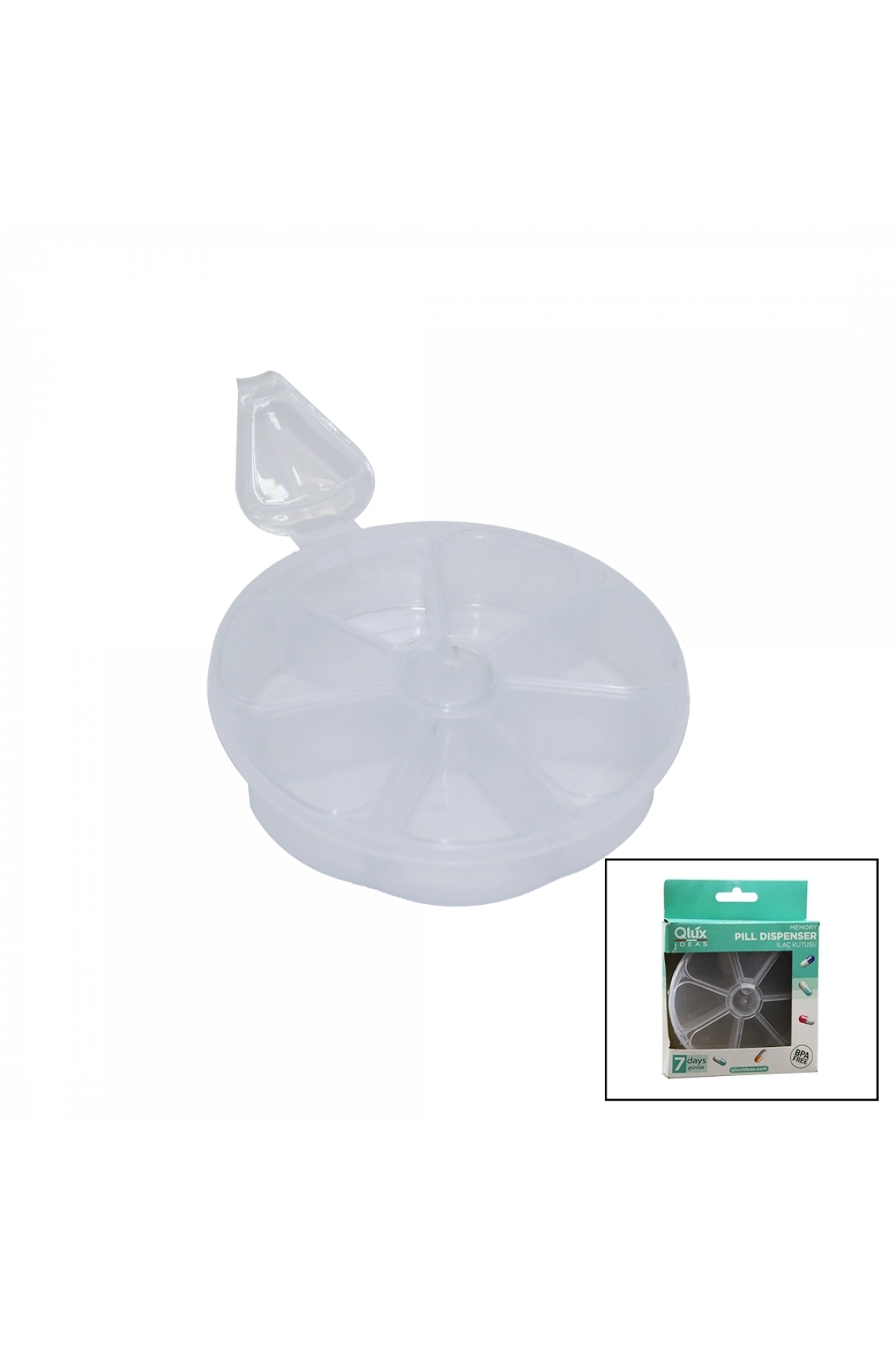 7 BÖLMELİ PLASTİK İLAÇ KUTUSU (5047)