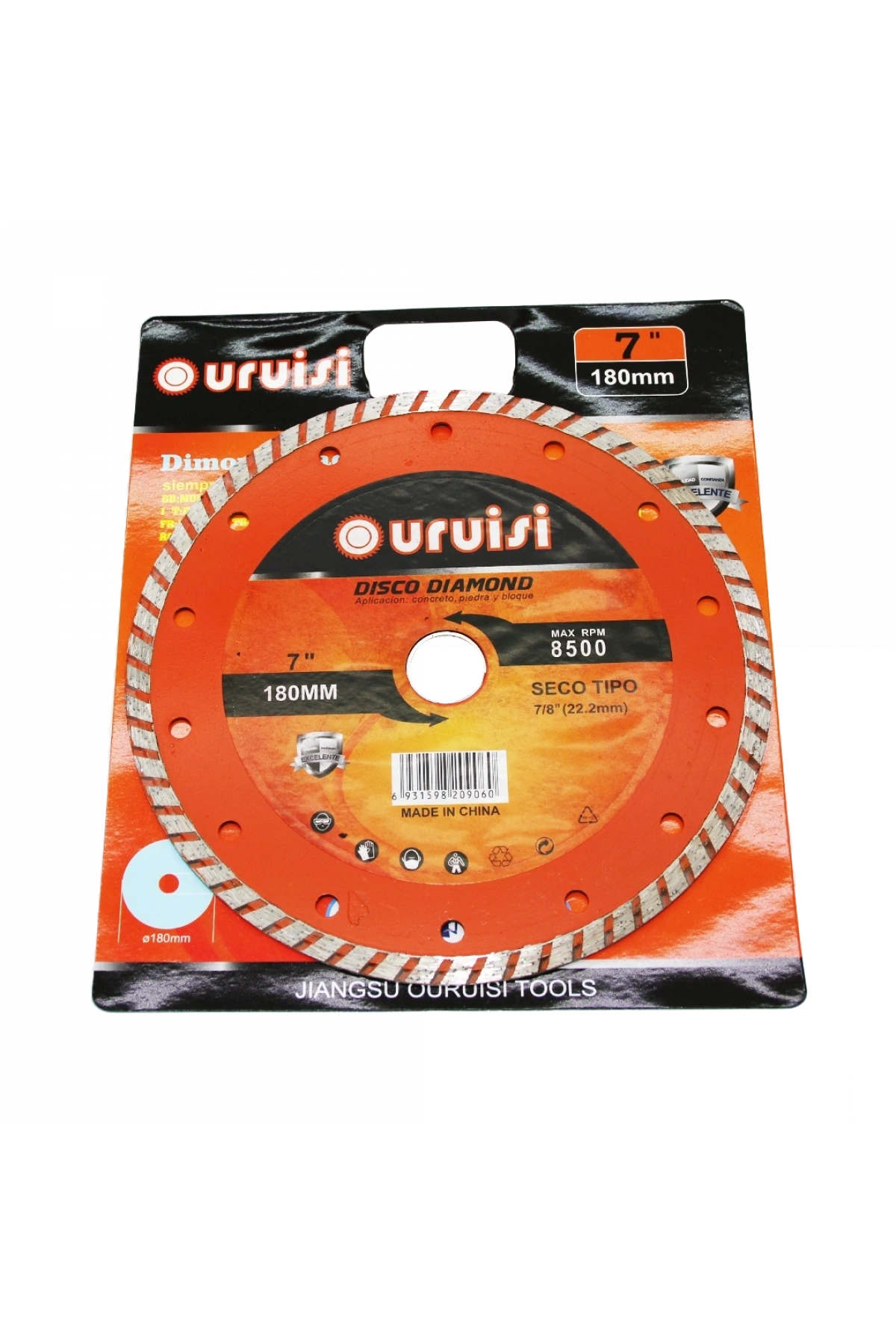7 inç  - 180MM MERMER KESİCİ DİSK  TY-157 (5047)
