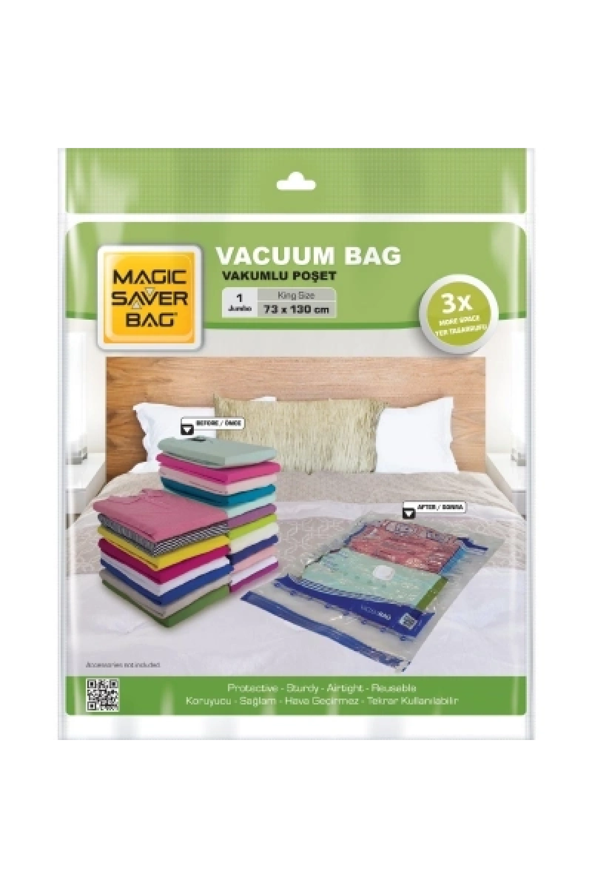 73X130 JUMBO VAKUMLU POŞET HURÇ BAG (5047)