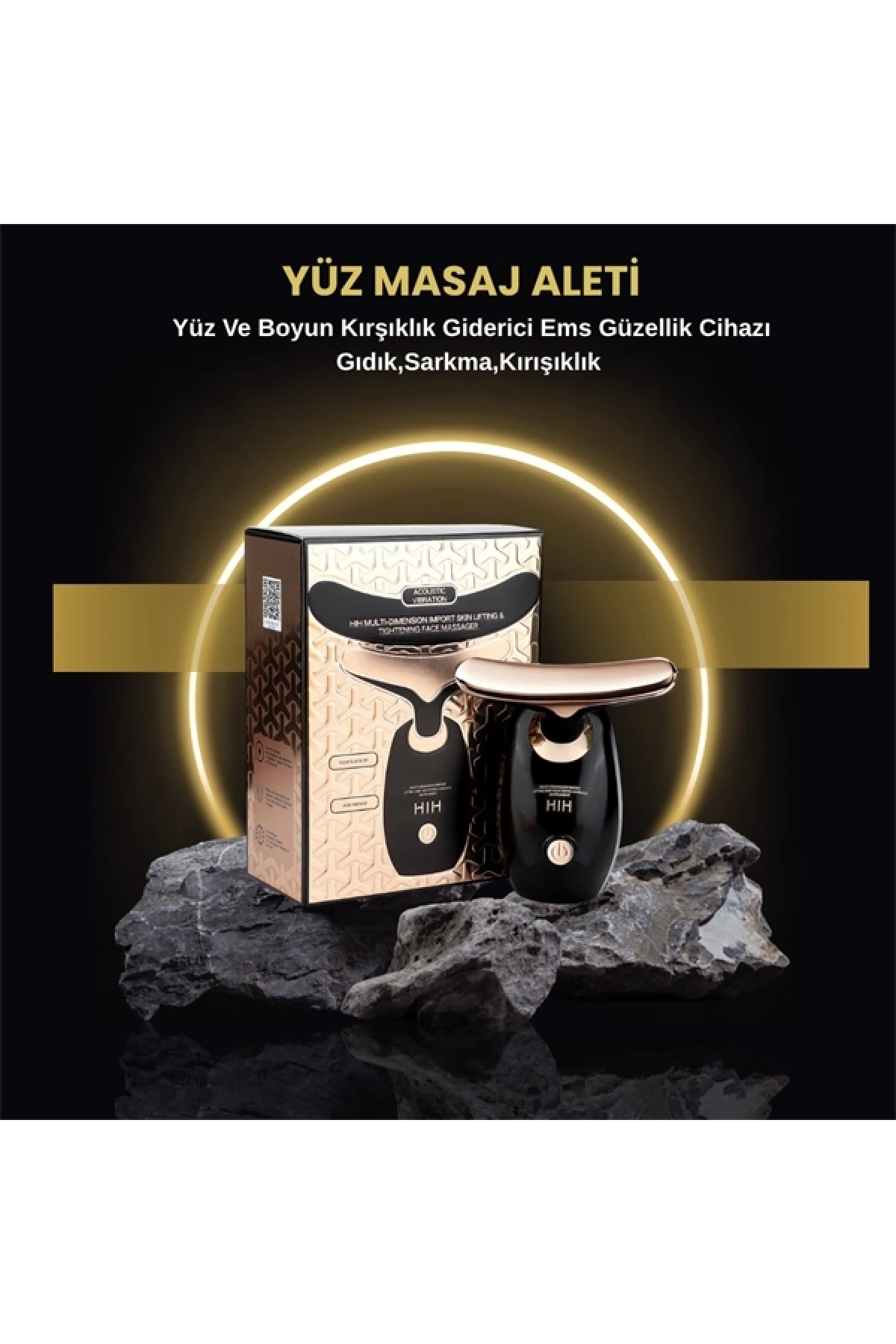 ABS Biyonik Cilt Bakım Aleti – Derin Temizlik & Nemlendirme