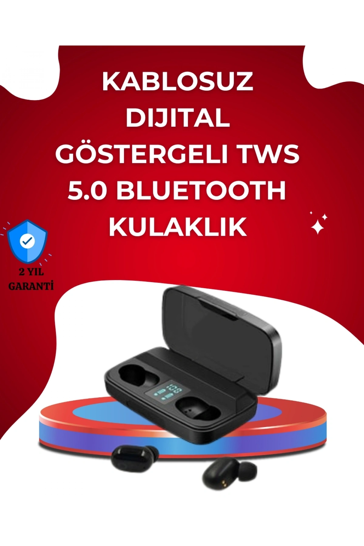 ABS Gövdeli, Hafif ve Uzun Ömürlü Bluetooth Kulaklık