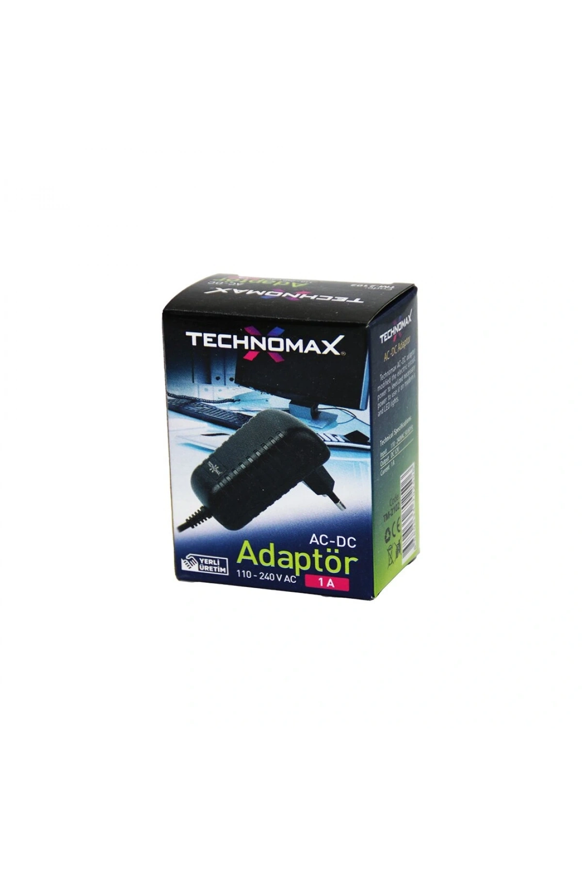 ADAPTÖR 1A - 110-240VAC - 12VDC (5047)