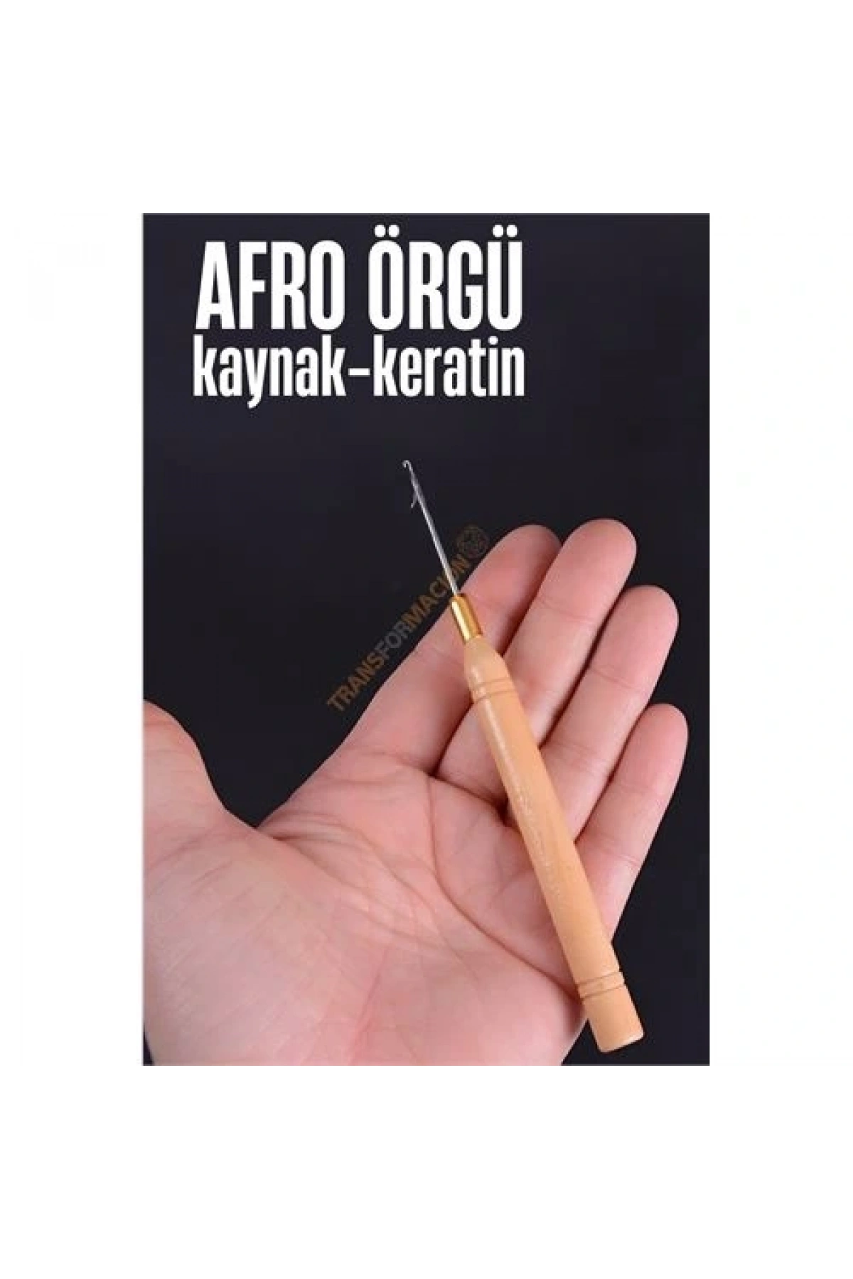 Afro Örgü İğnesi Saç Kaynak Keratin Tığı