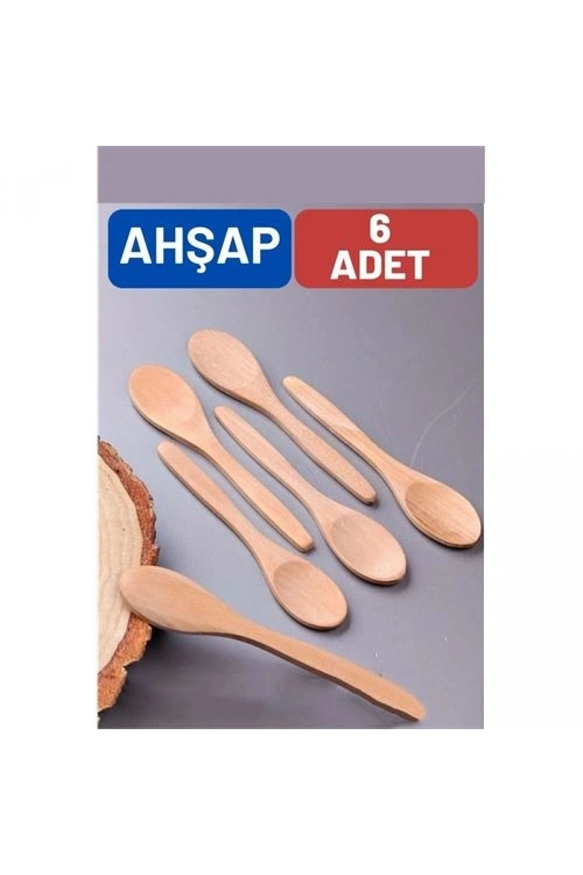 Ahşap Baharat Kaşığı Barnhard Design 6 ADET