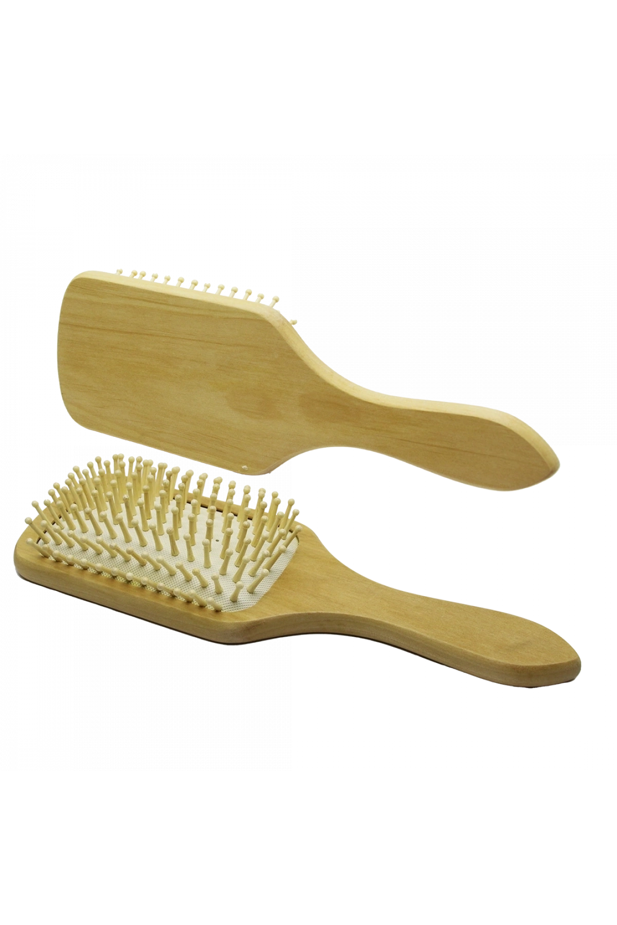 AHŞAP BAMBU GENİŞ BAYAN SAÇ FIRÇASI - TARAK (5047)