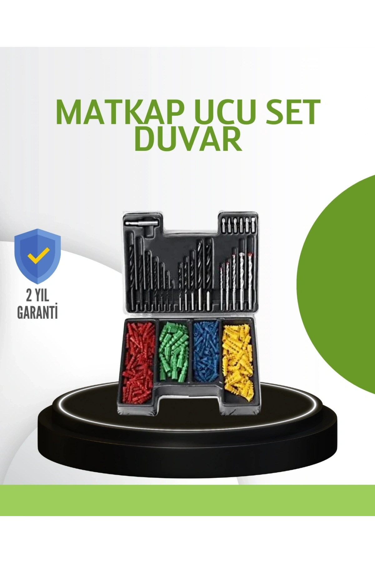 Ahşap Metal Beton Delme Uç Seti Organizerli Karbon Çelik Matkap Ucu