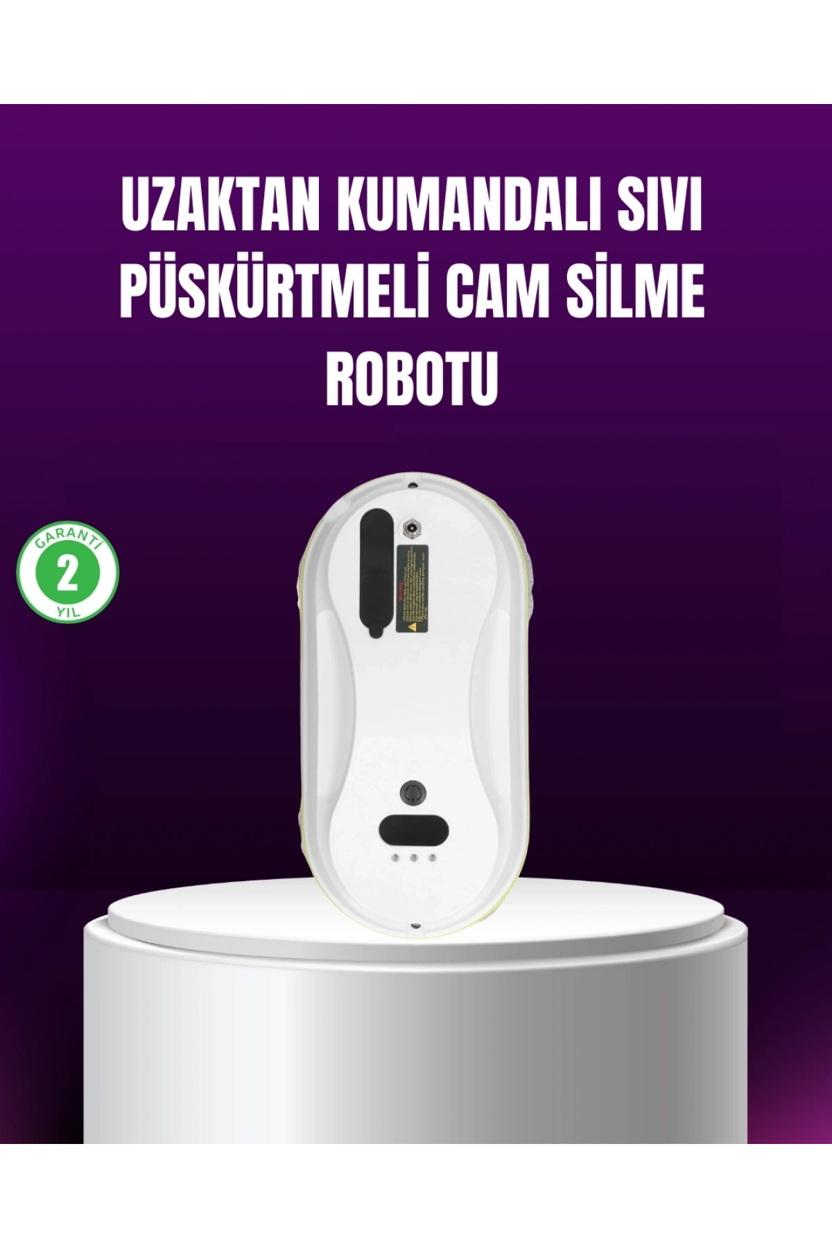 AI Akıllı Rotalı Otomatik Cam Temizleme Robotu