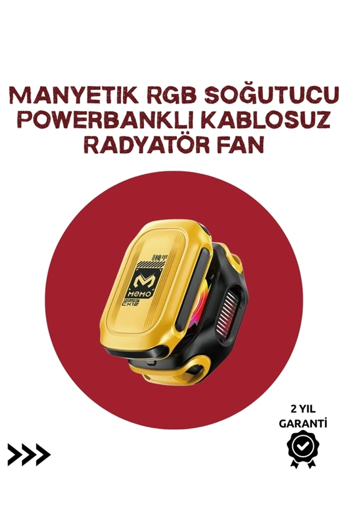 Akıllı Dijital Kontrollü Soğutucu | AI & Standart Mod | 7 Kanatlı Fan Tasarımı