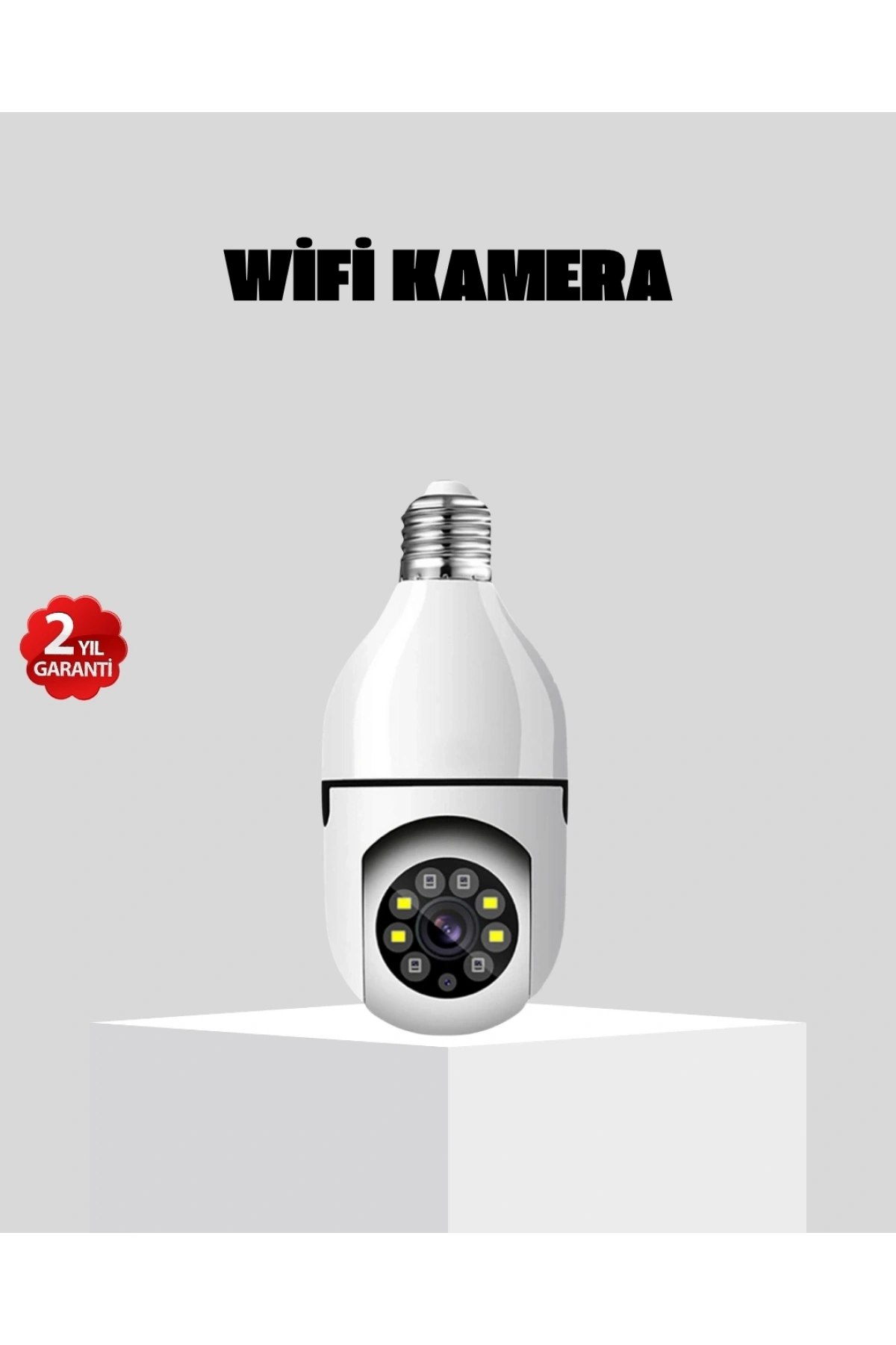 Akıllı Duy Kamera 360 Derece Dönebilir ve PTZ Teknolojili