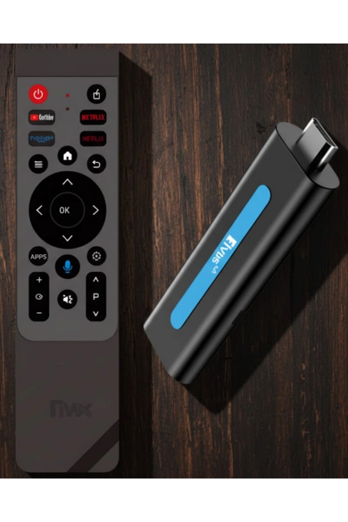 Akıllı Kumandalı 8K TV Stick Bas Konuş Destekli
