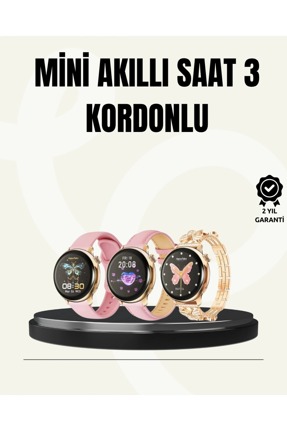 Akıllı Saat – Şık Tasarım, Uzun Pil Ömrü ve Su Geçirmez Özellik