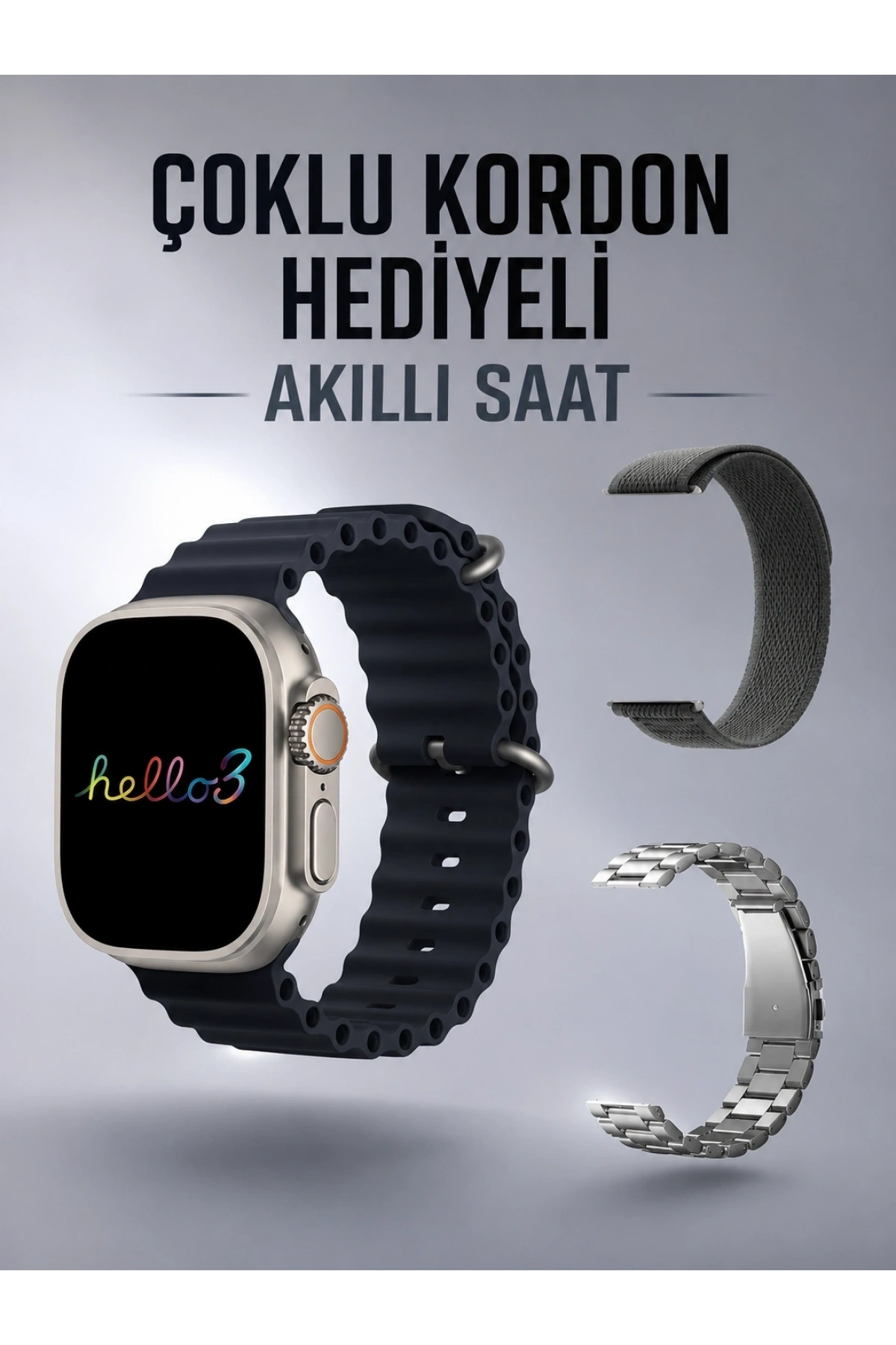 Akıllı Saat Yeni Nesil Bluetooth Bağlantılı Uyku Sağlık Takibi GPS Ve NFC Uyumlu