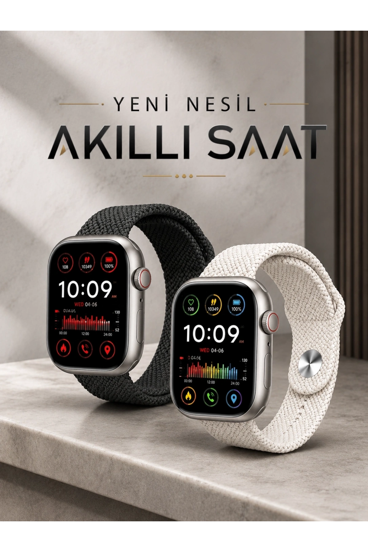 Akıllı Saat Yeni Nesil GPS Özelliği NFC Ve Uyku Takibi