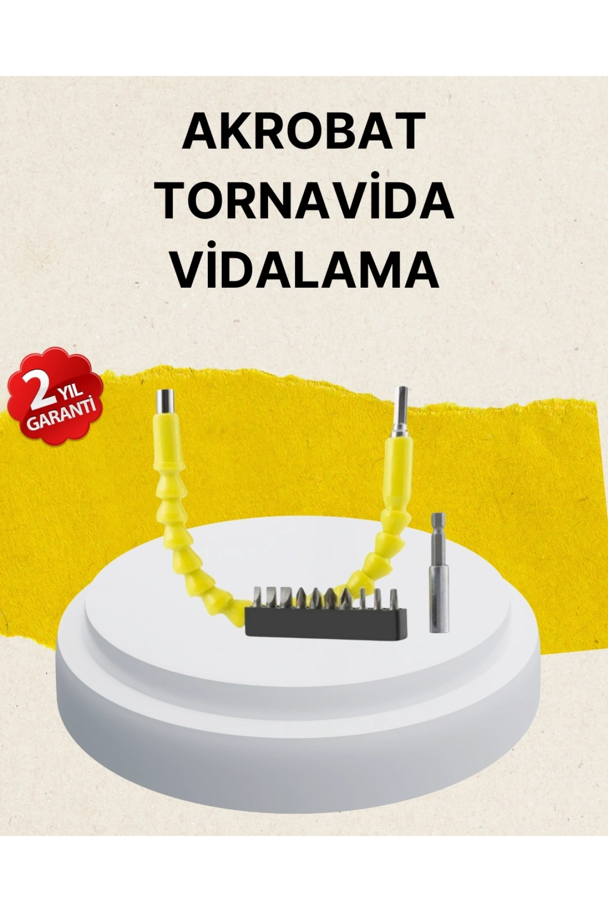 Akrobat Vidalama Uç Seti 12 Parça Profesyonel Dar Alan Kullanım