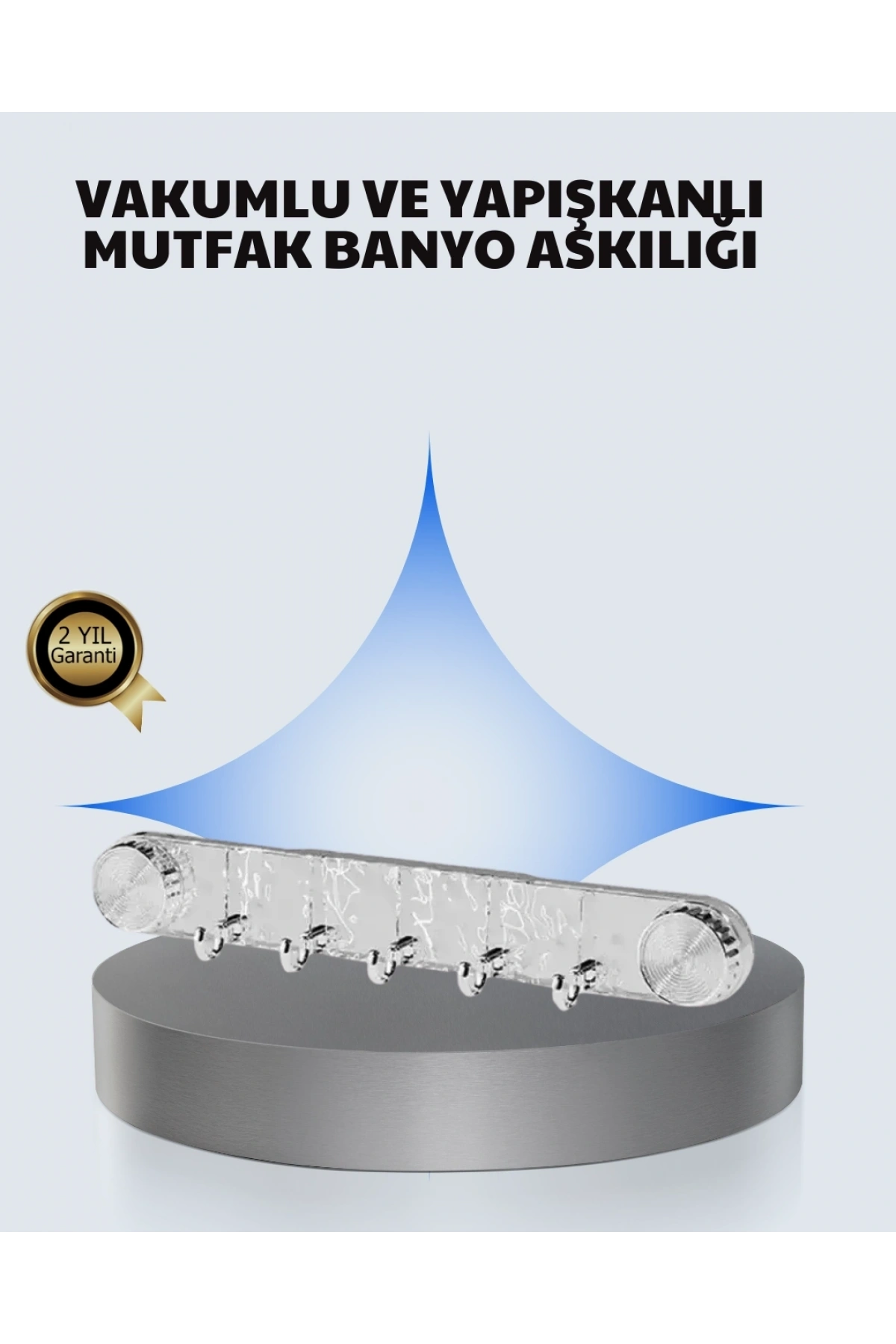 Aletsiz Montaj Vakumlu Yapışkanlı Askı Aparatı