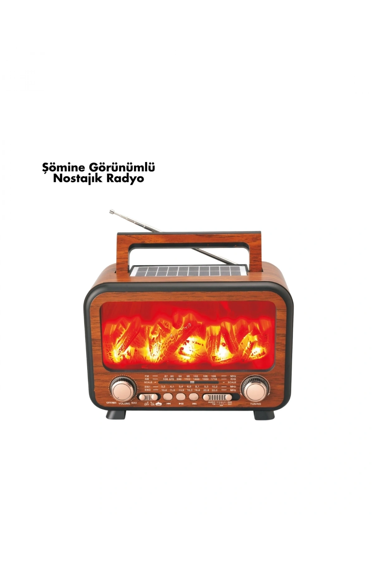 Alev Efektli Bluetooth Hoparlör