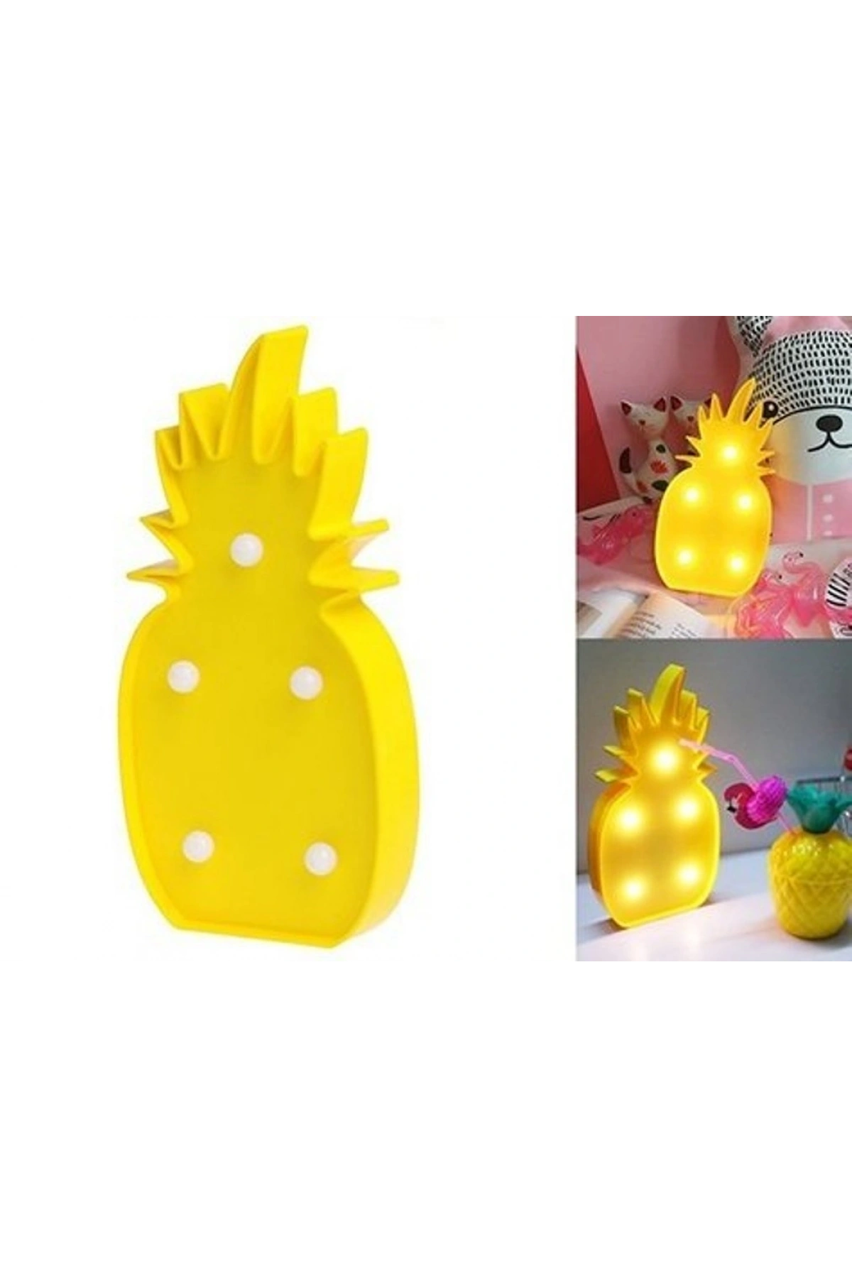 Ananas Tasarımlı Masa Lambası