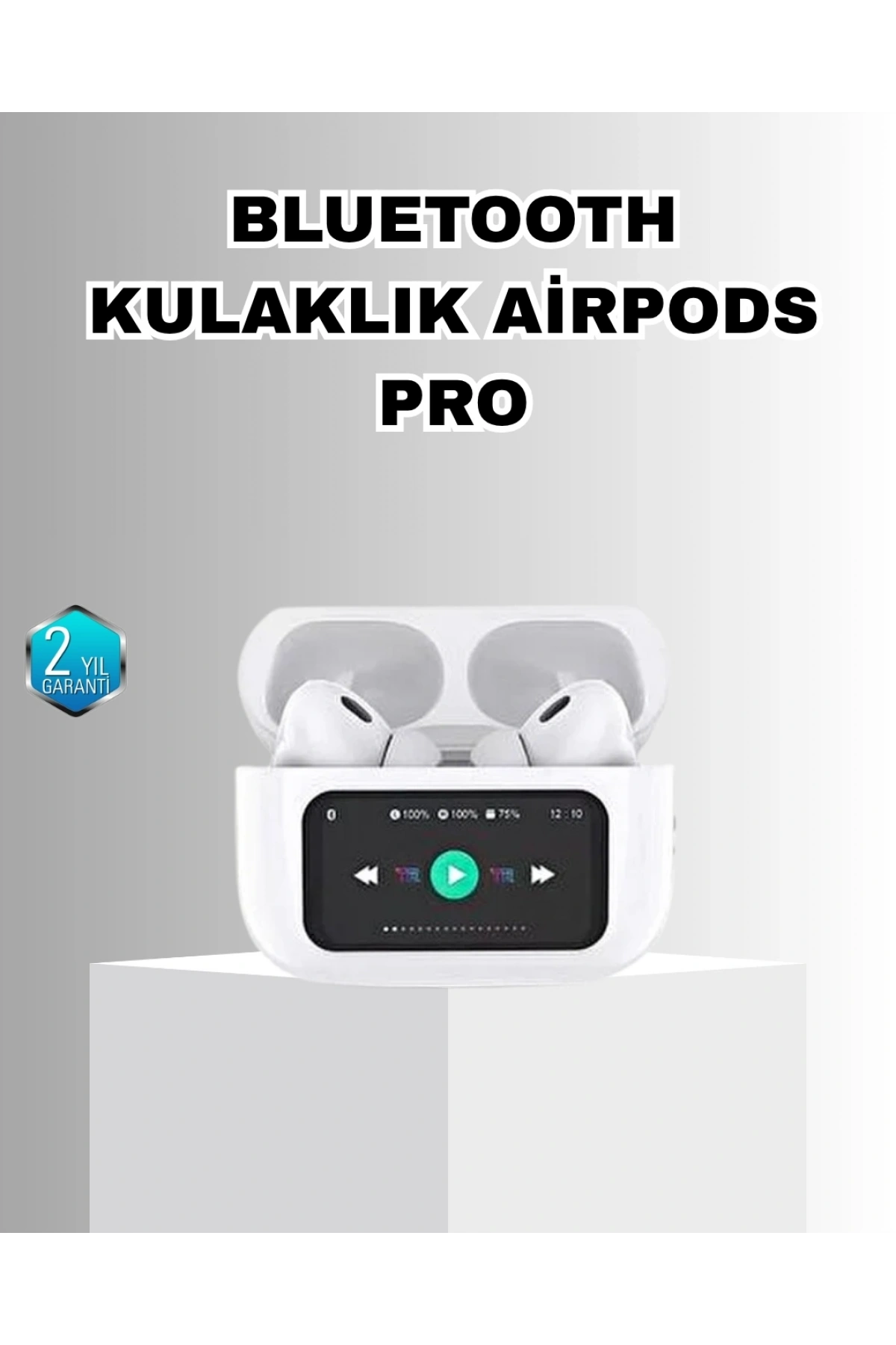 ANC Bluetooth Kulaklık – Dokunmatik, Powerbank Kutulu, Akıllı Sensörlü