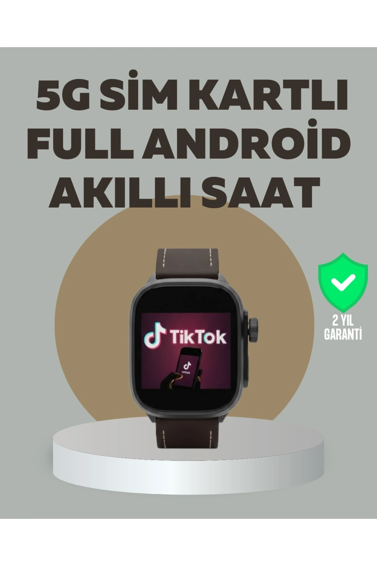Android Akıllı Saat 5G Destekli Uygulama İndirme