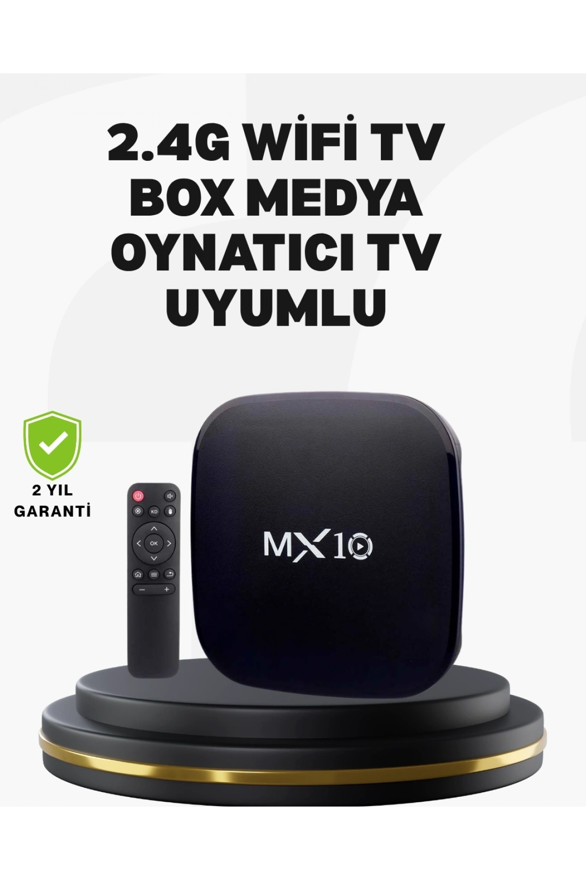 Android Tabanlı Akıllı Medya Oynatıcı – 4 Çekirdekli İşlemci, Ekran Yansıtmalı