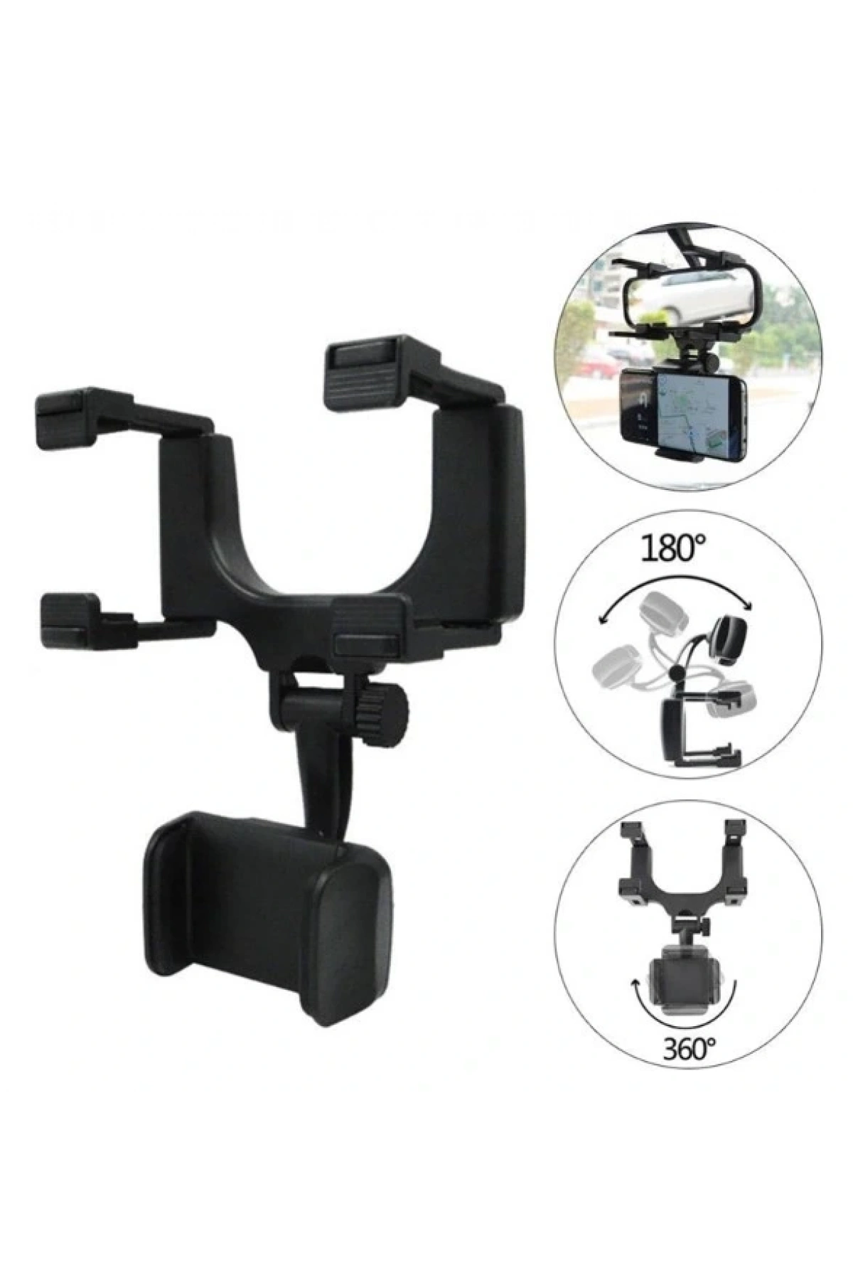 Araba Dikiz Aynasına Takılan Telefon Tutucu (5047)