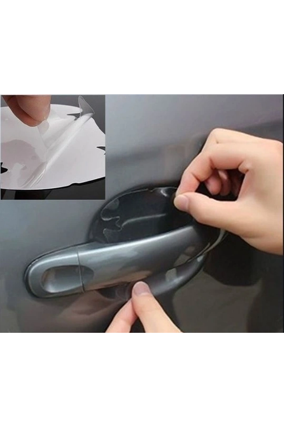 Araba Kapı Kolu Koruyucu Film (4lü Set) (5047)