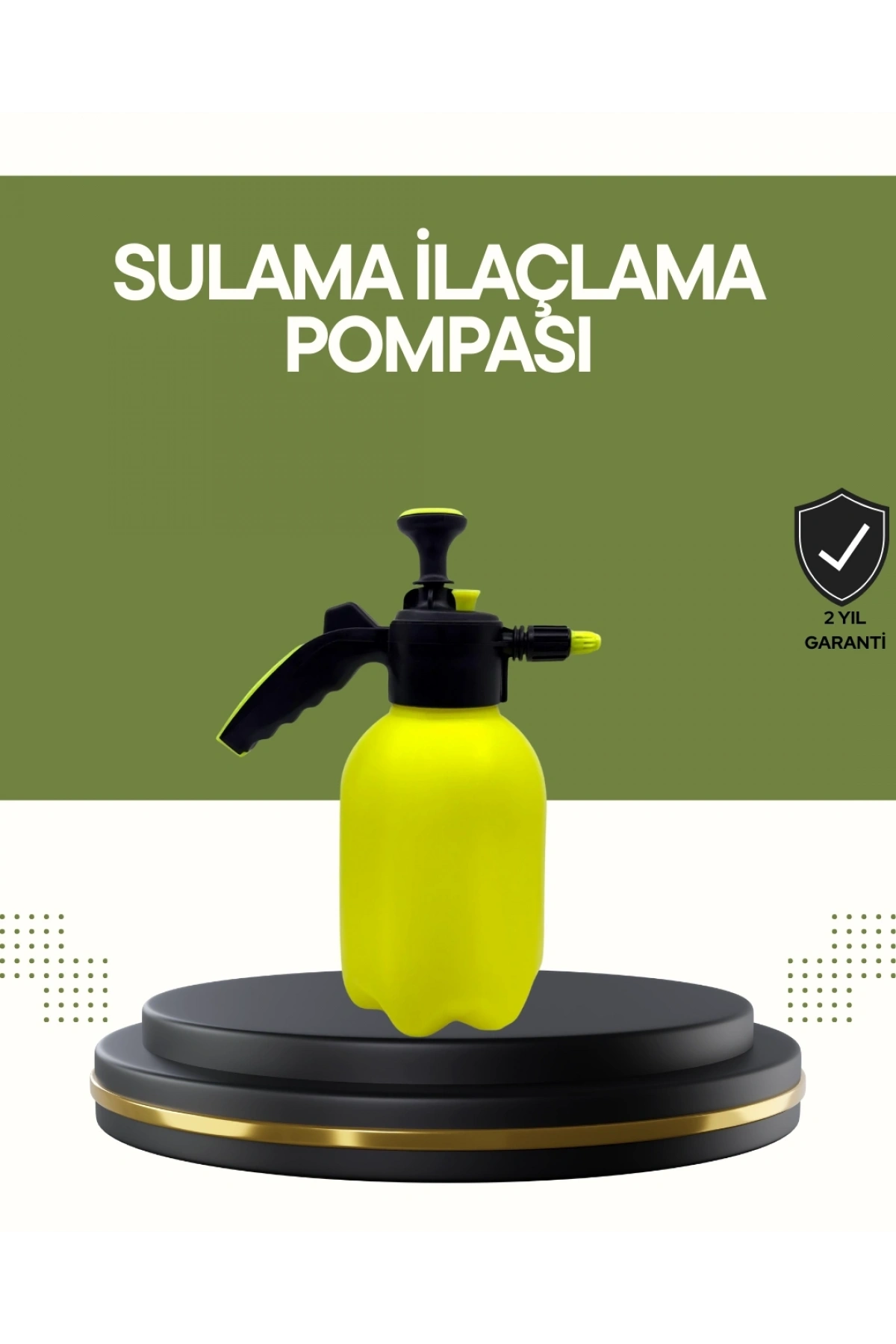 Araç Temizleme Püskürtücü 2L Basınçlı Bakır Nozullu Cila Sprey