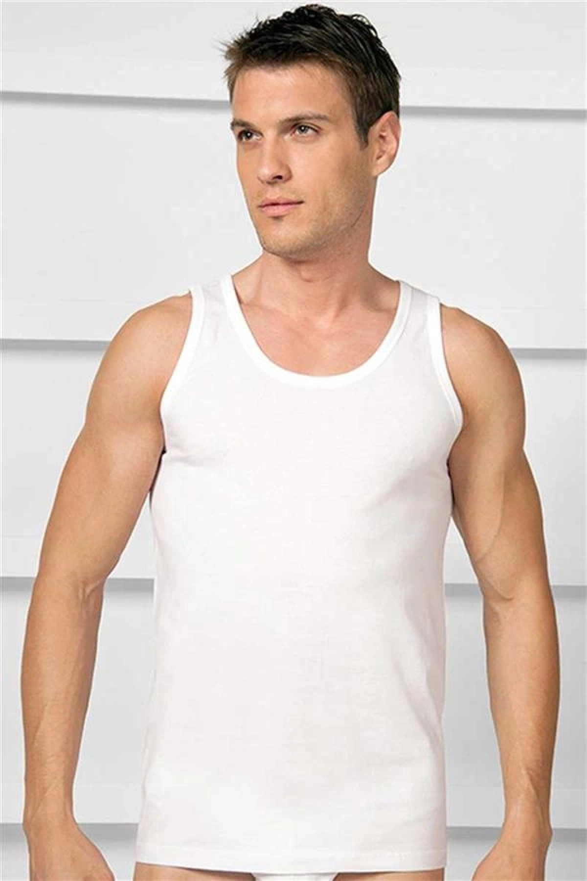 Arias Closet Erkek Pamuklu Askılı Klasik Atlet