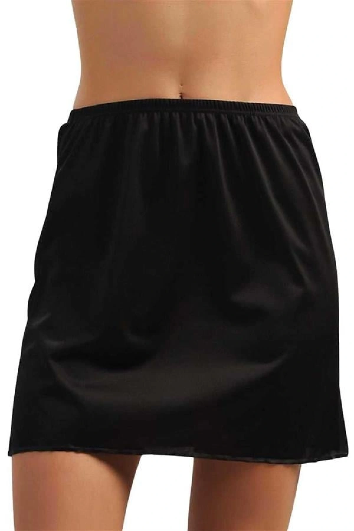 Arias Closet Polyamid Kumaşlı Diz Üstü Kısa Etek Altı Jüpon