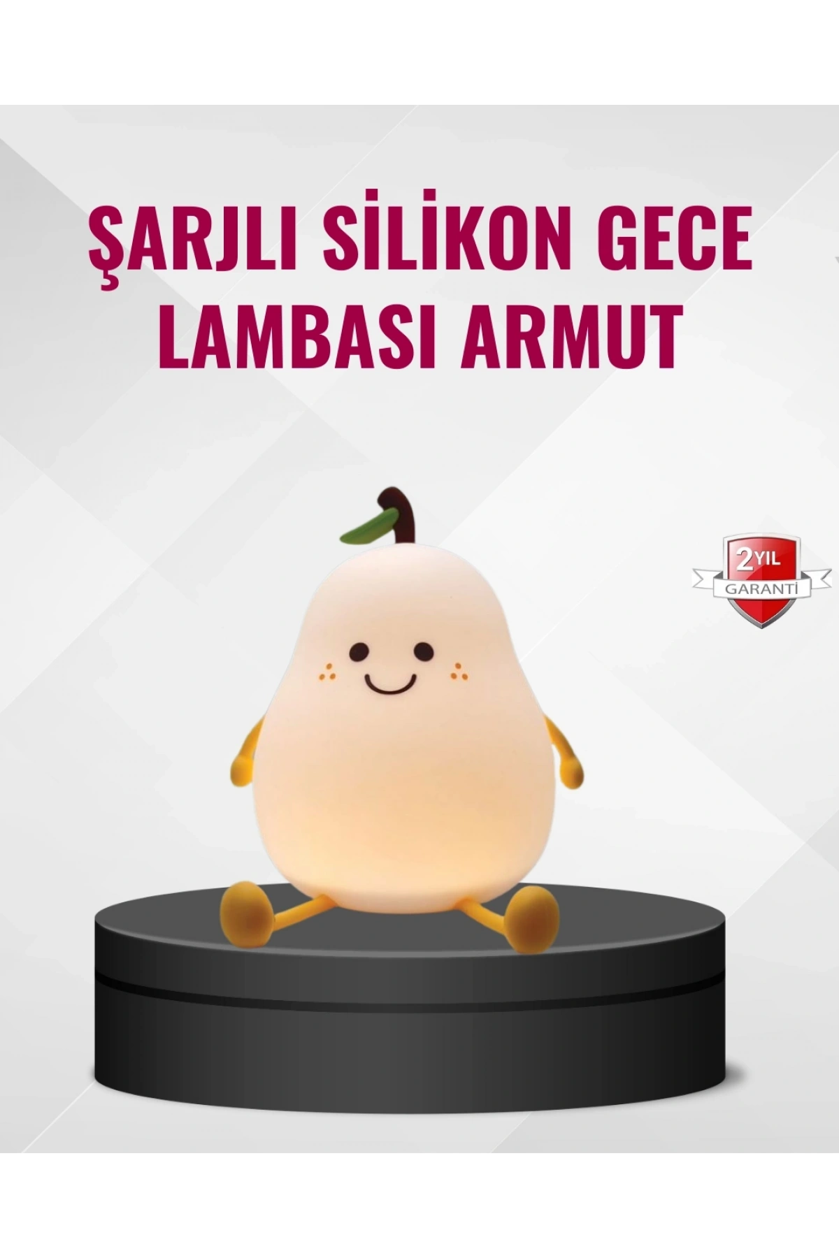 Armut Gece Lambası USB Şarjlı Ayarlanabilir LED Işık