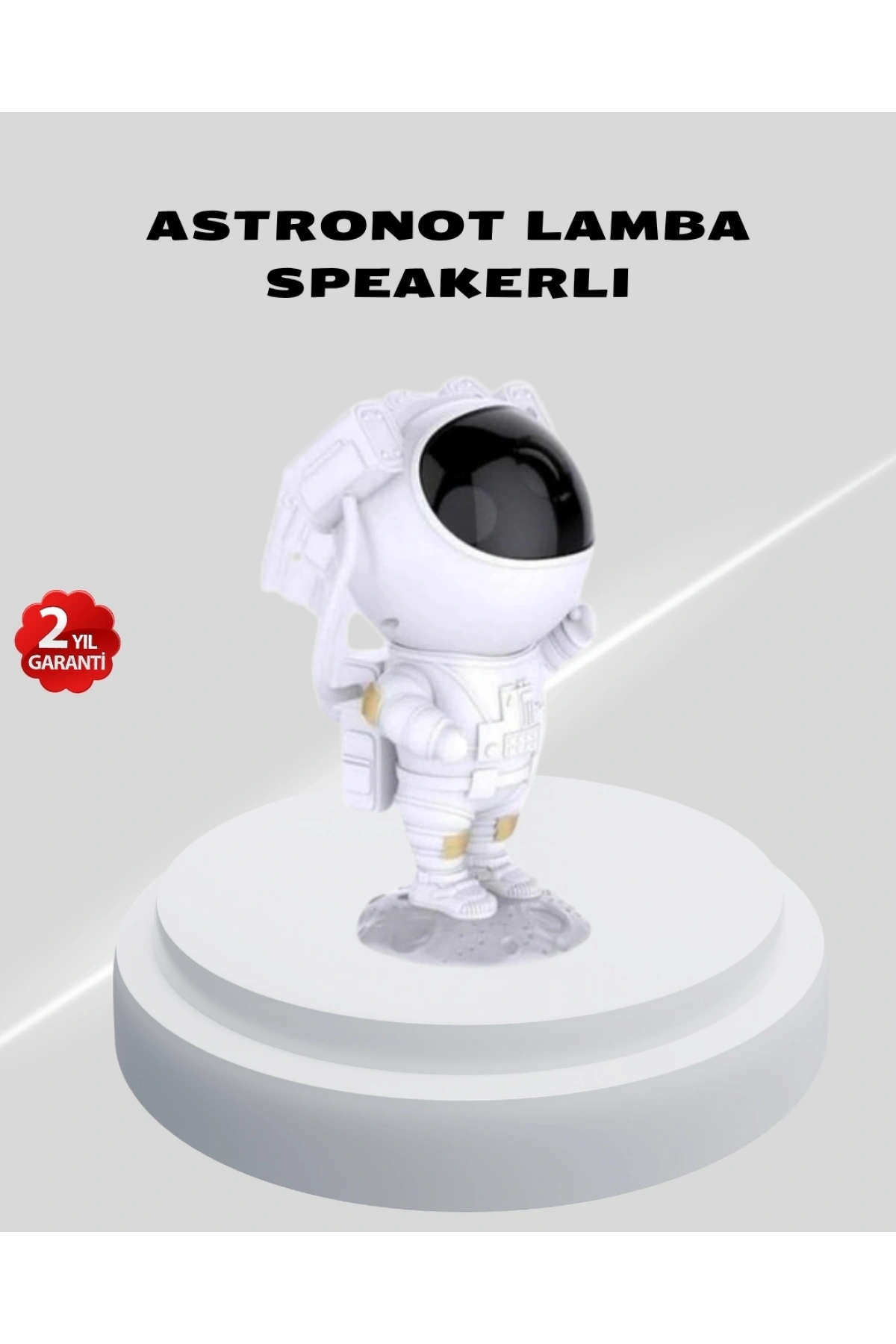 Astronot Yıldız Projeksiyon Lambası 8 Efektli Uzaktan Kumandalı Gece Işığı