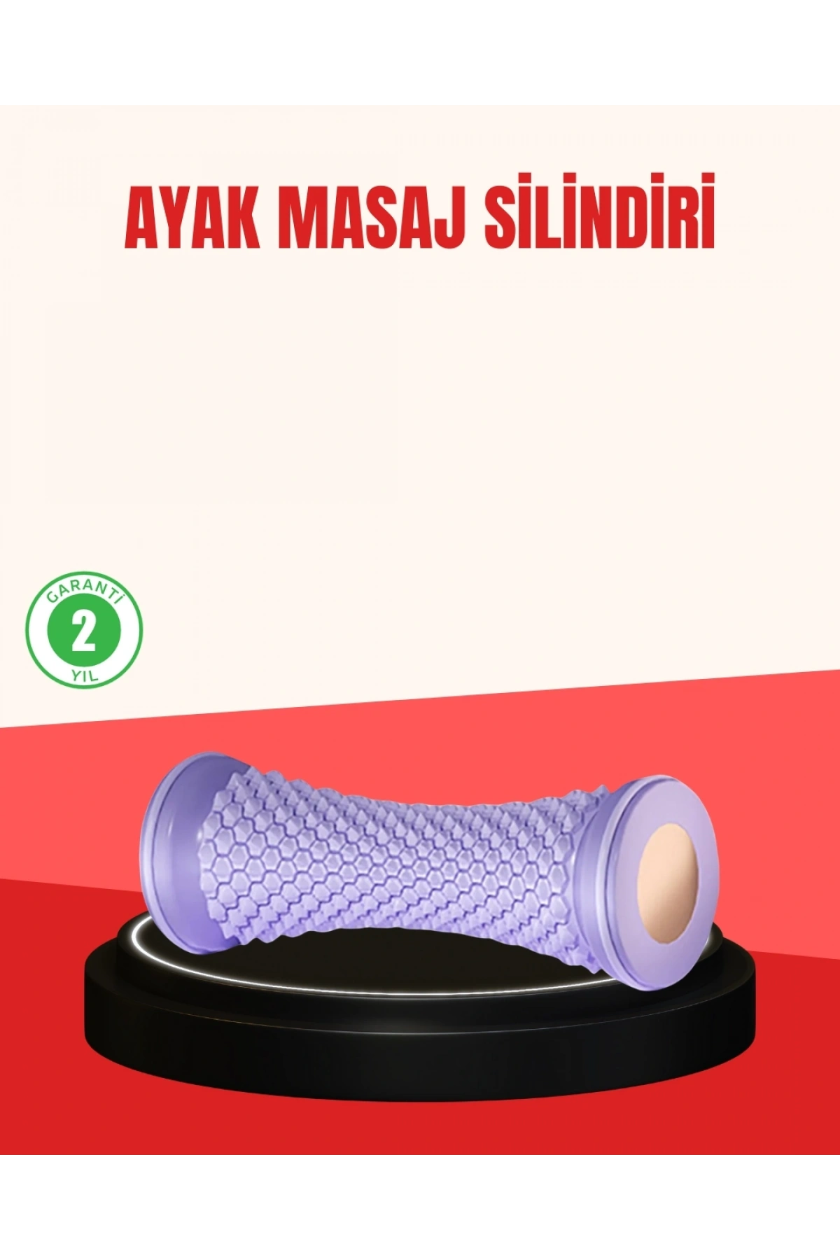 Ayak Masaj Silindiri Derin Doku Masajı Kirpi Topu Akupunktur Etkili