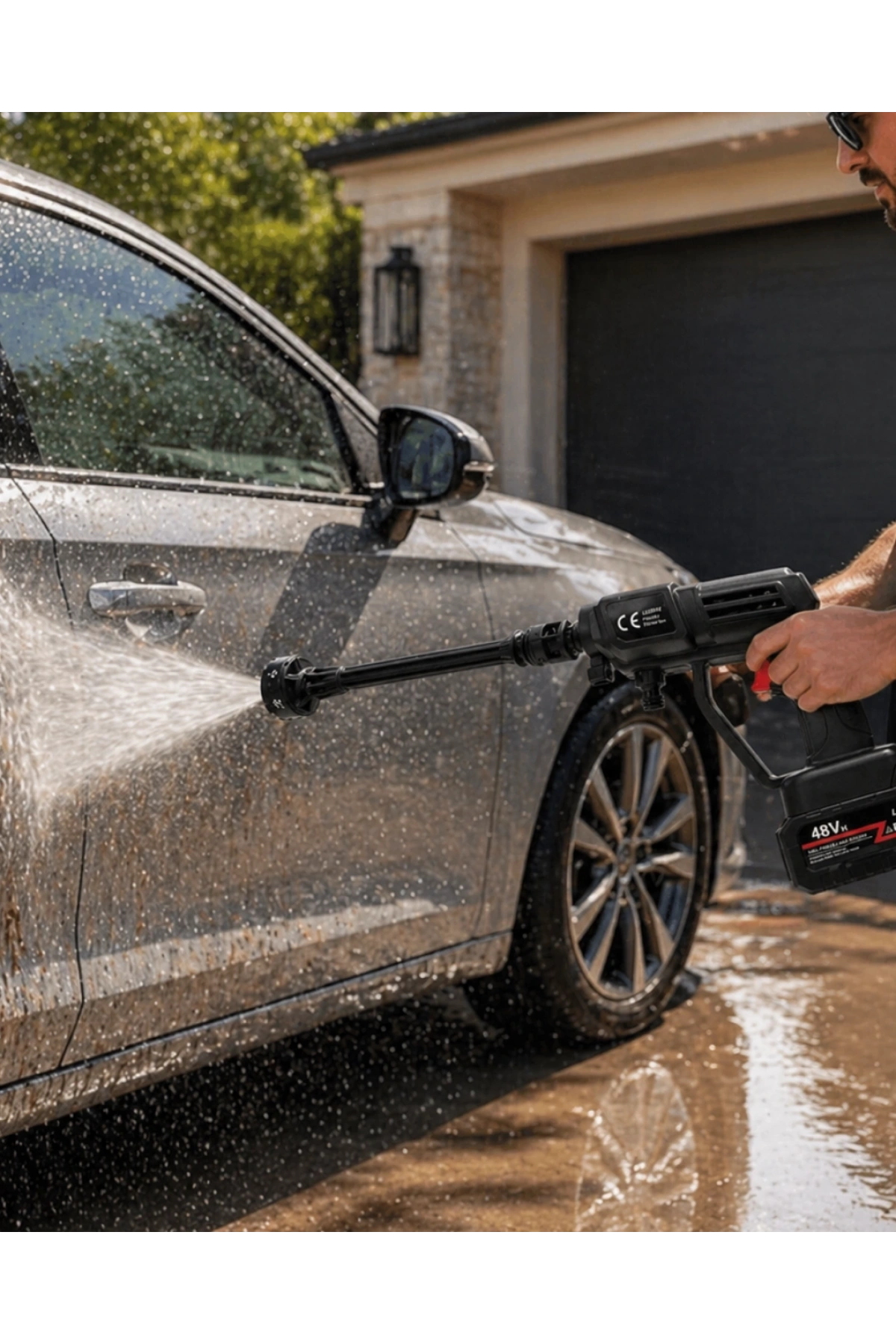 AYARLANABİLİR BAŞLIKLI ARAÇ YIKAMA