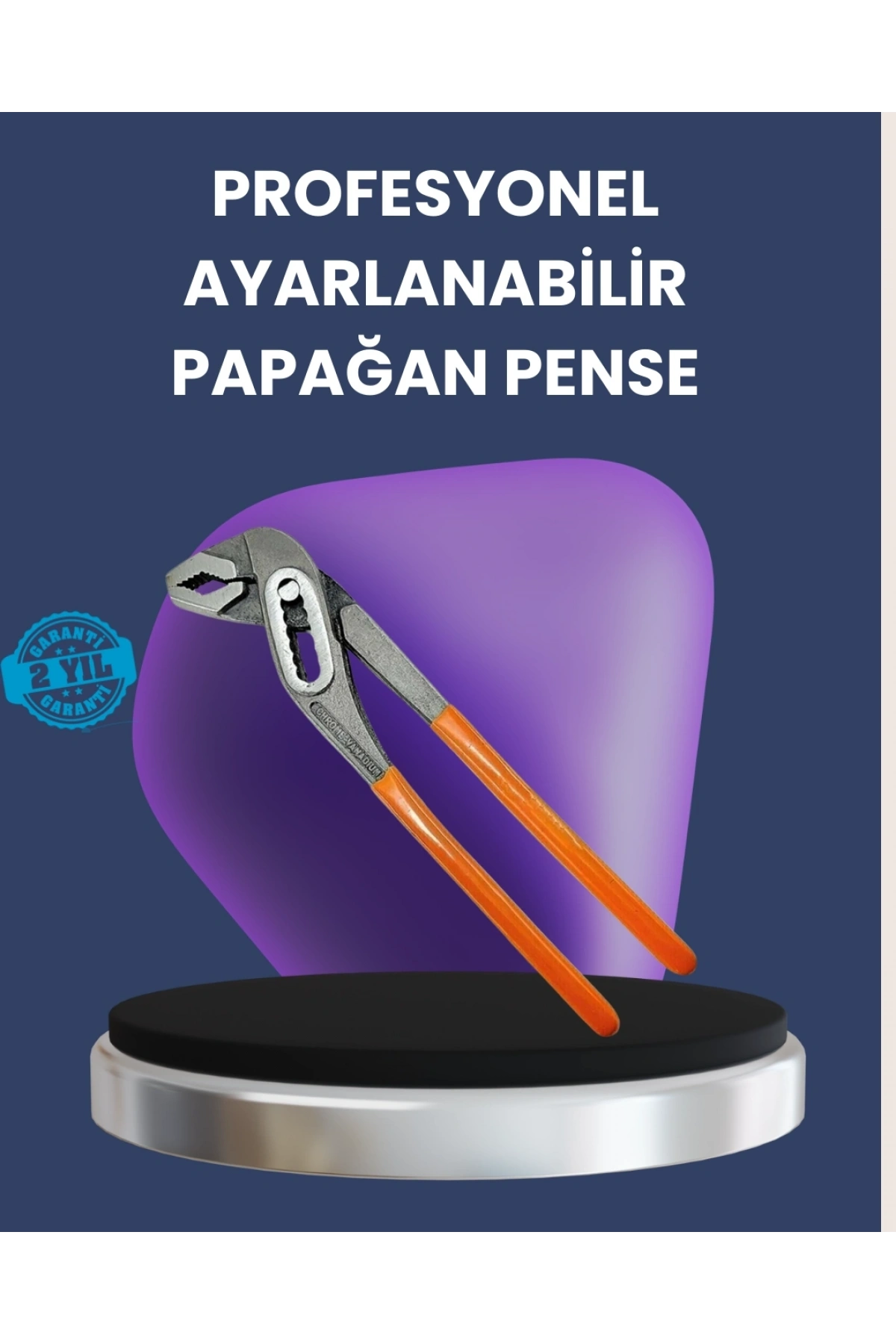 Ayarlanabilir Papağan Pense Çelik Gövde Profesyonel Kurbağacık