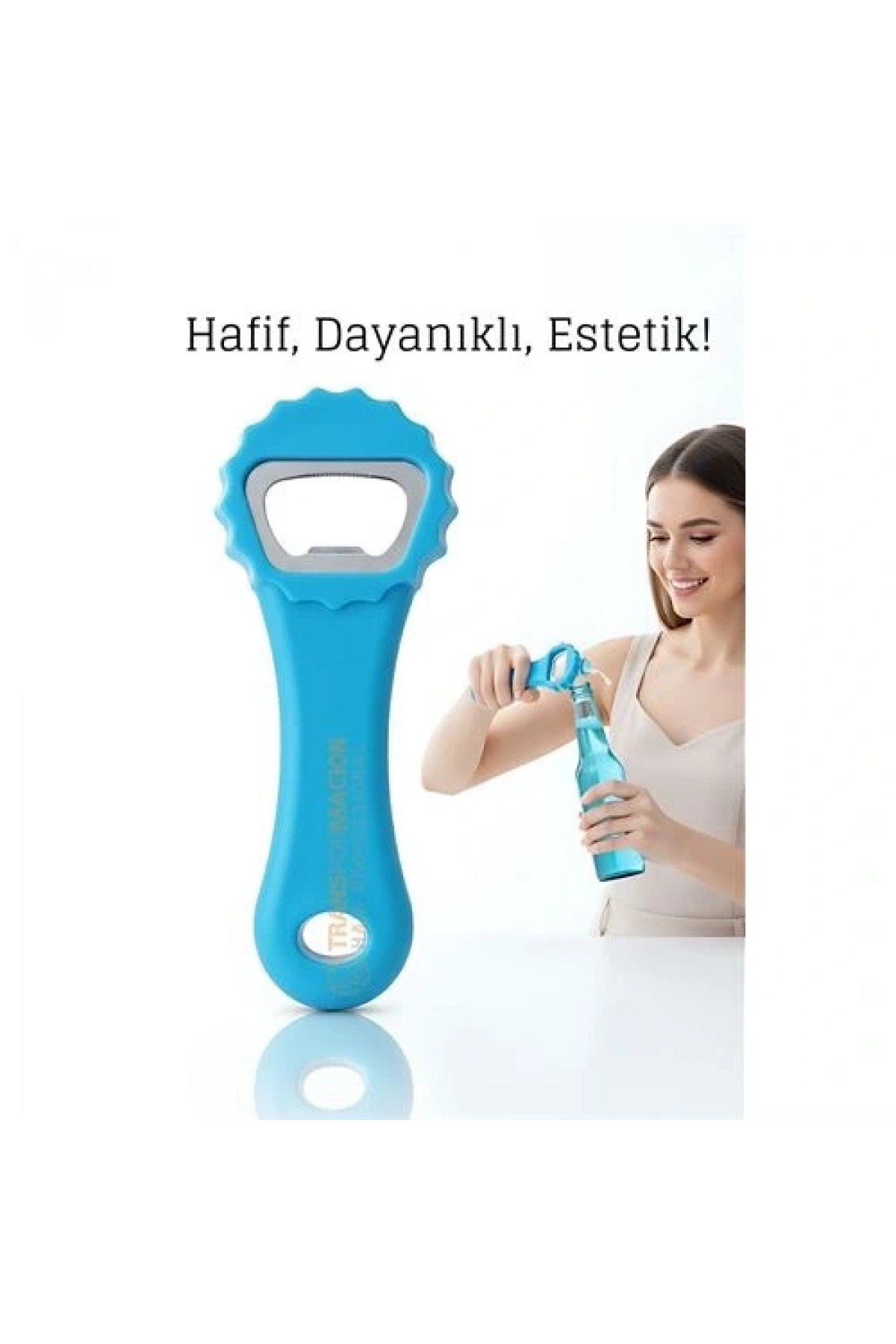 Barmen Tipi Şişe Açacağı - Ergonomik, Dayanıklı, Sofra Tipi Açacak