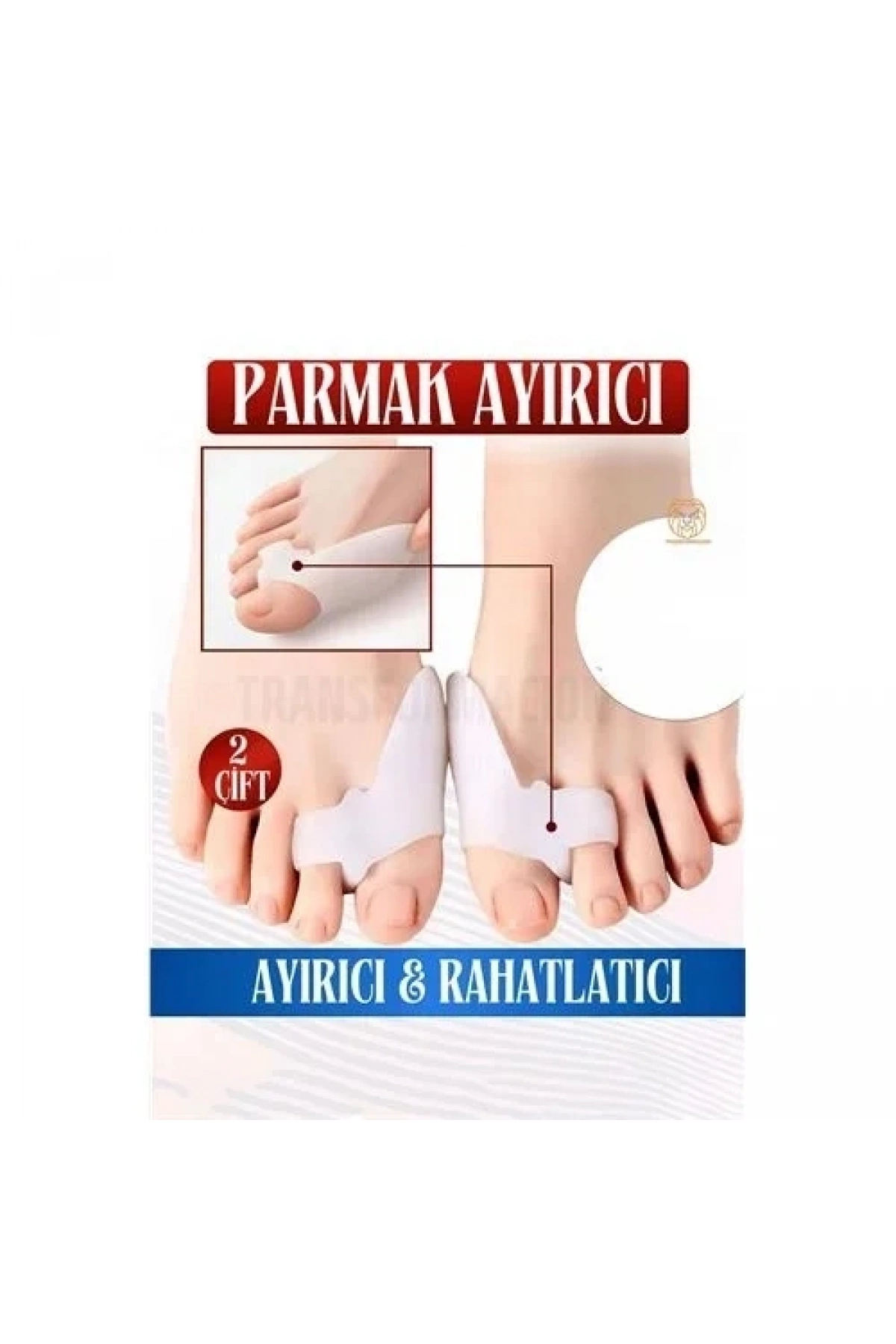 Baş Parmak Parmak Ayırıcı Ve Rahatlatıcı 2 Çift 721246