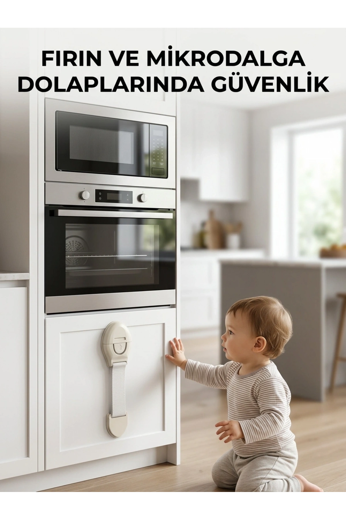 Bebek Güvenlik Dolap Kilidi Çok Amaçlı Çocuk Emniyet Kilit Sistemi
