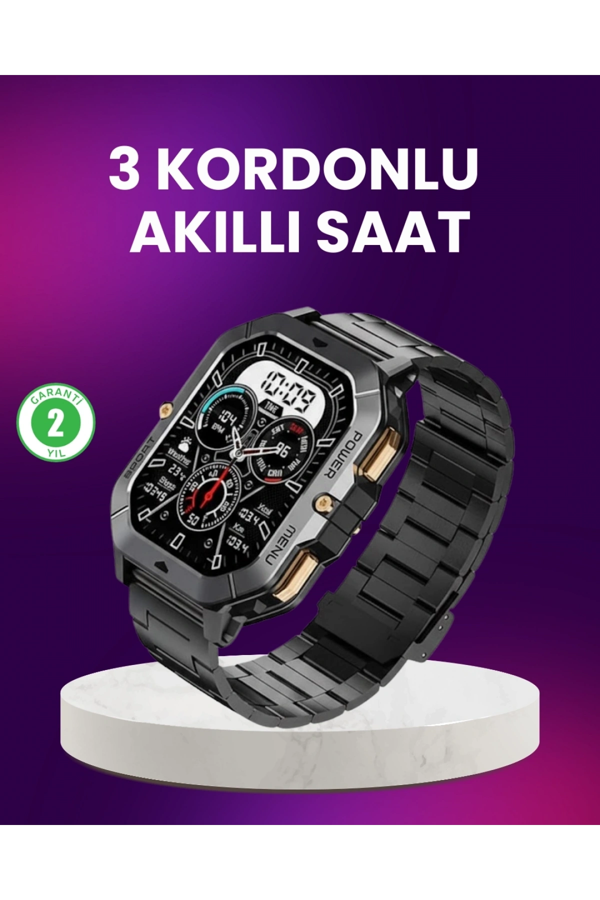 Bildirim ve Spor Takipli Akıllı Saat