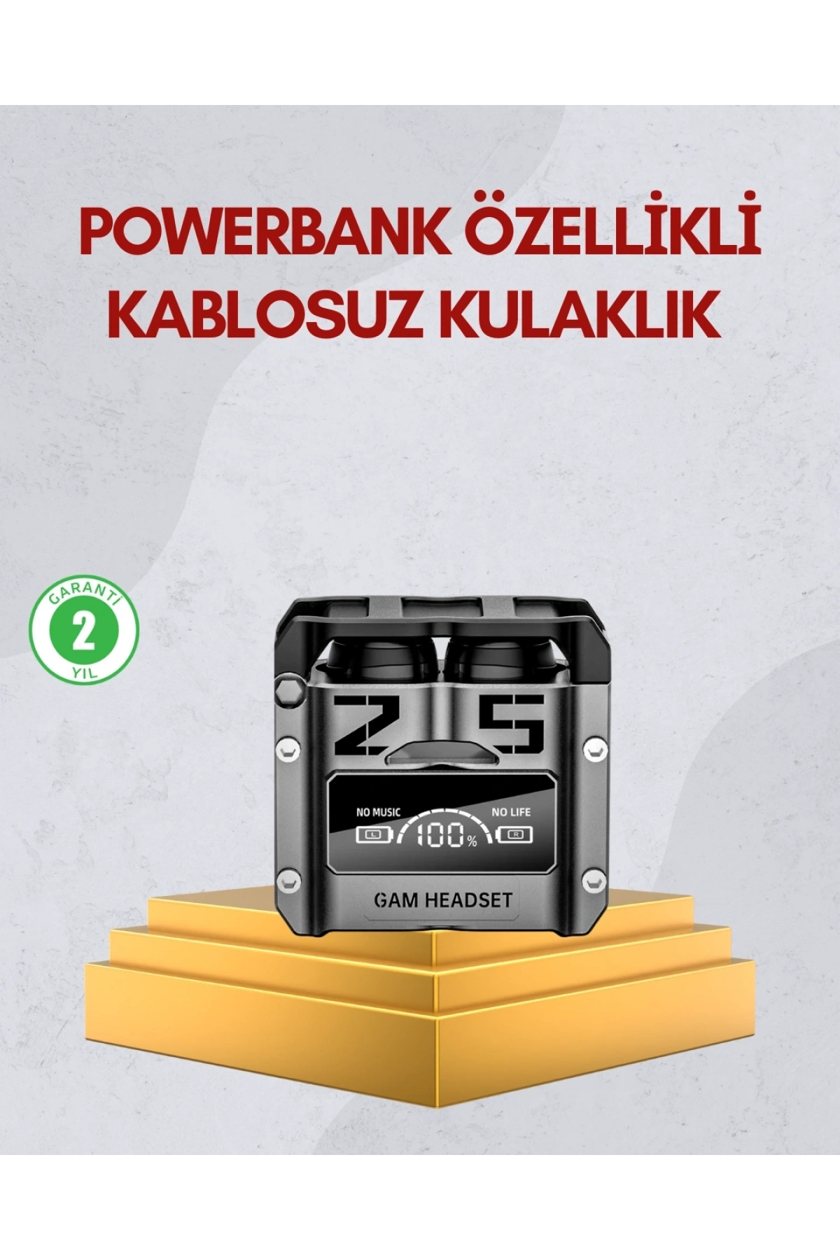 Bluetooth 5.0 Kulak İçi Kulaklık Mikrofonlu Kablosuz Model