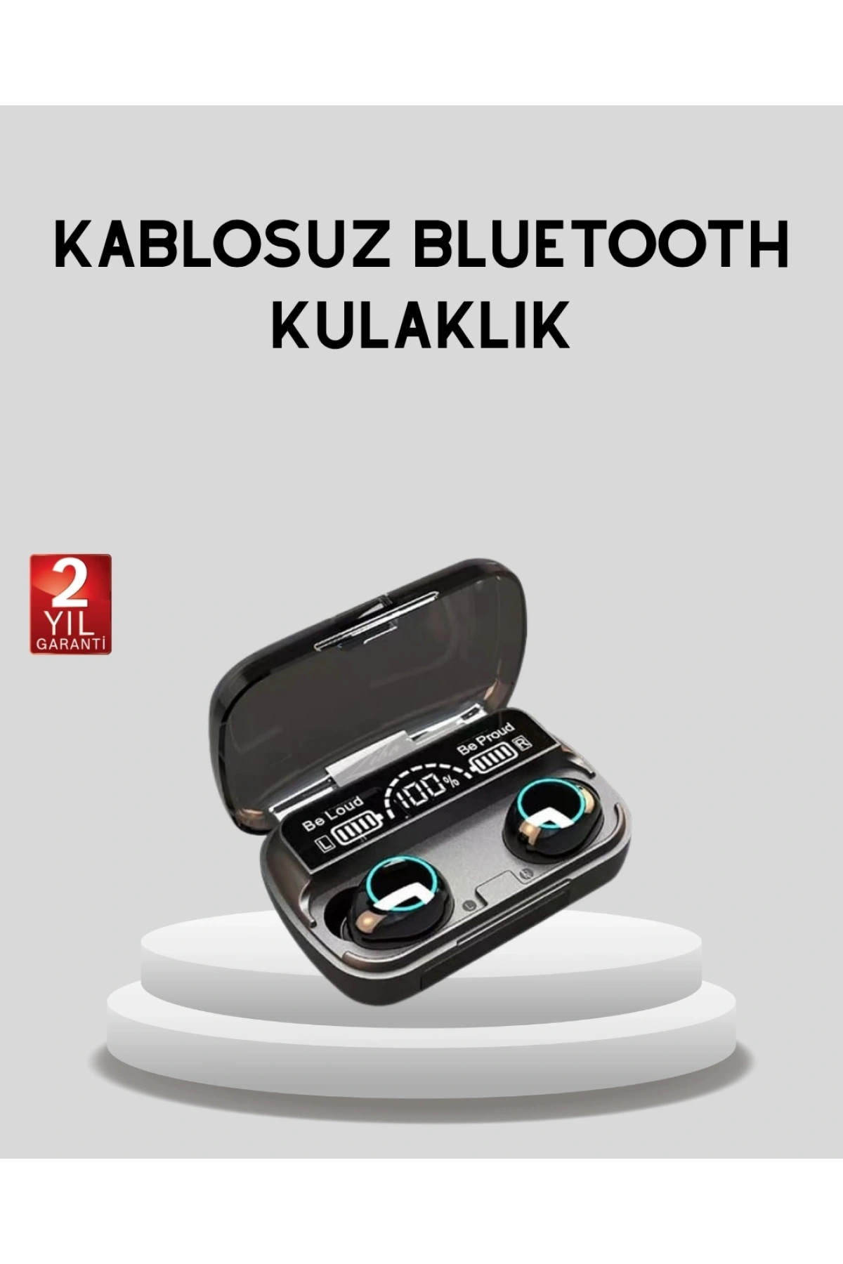 Bluetooth 5.1 M10 TWS Kulaklık Ergonomik Tasarım Yüksek Ses Kaliteli