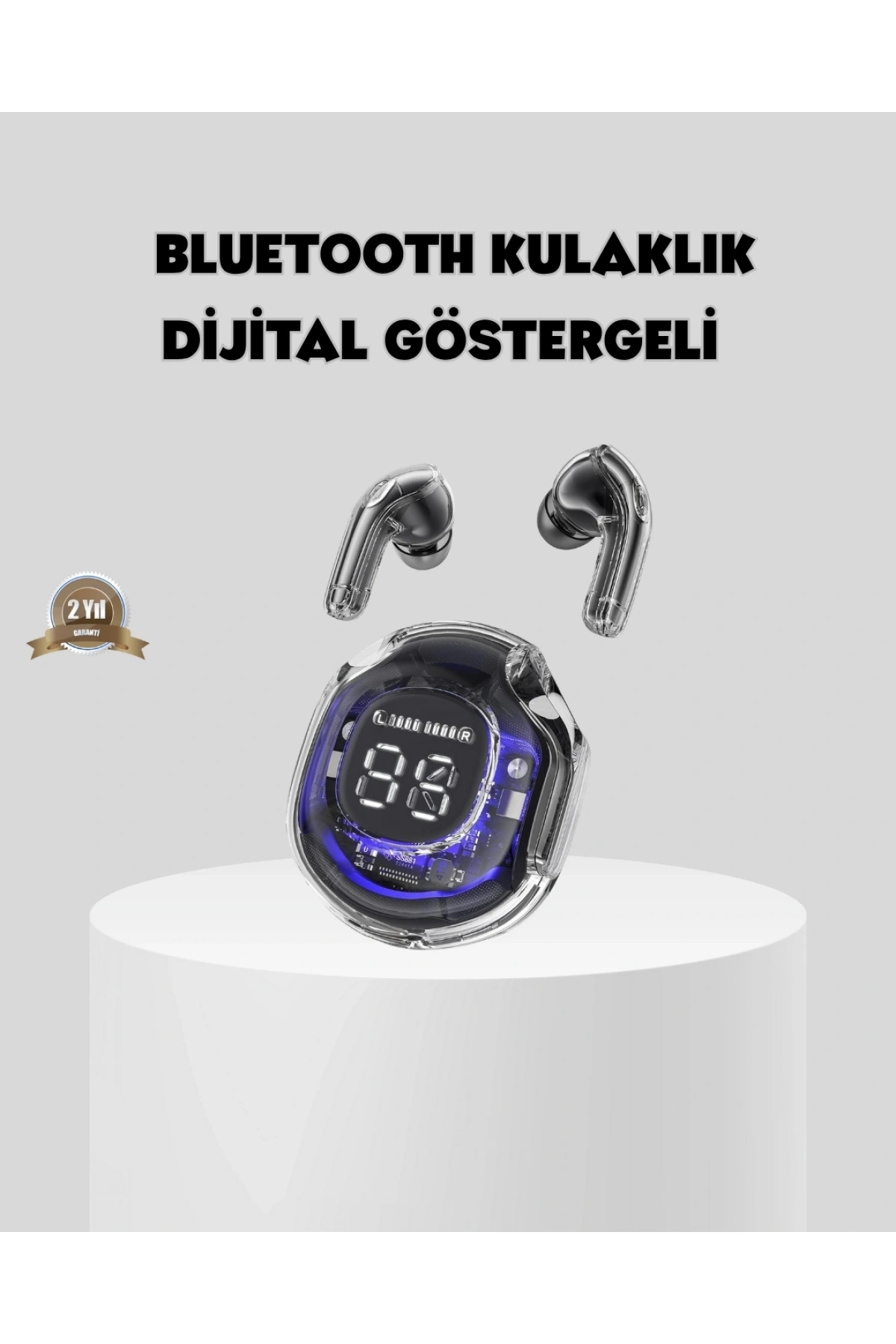 Bluetooth 5.3 TWS Kulaklık Gürültü Engelleyici Üçlü Mikrofonlu Ergonomik Tasarım