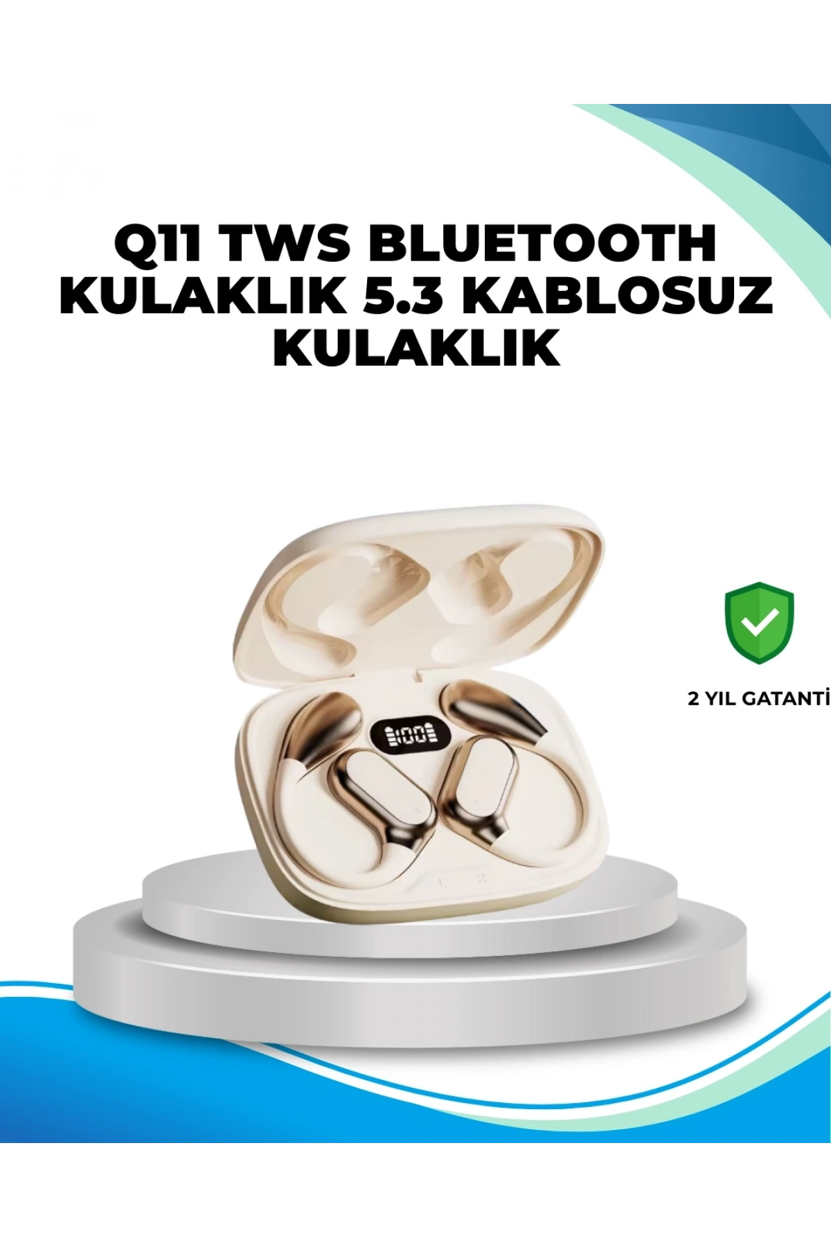 Bluetooth 5.4 Çeviri Kulaklığı LED Ekranlı