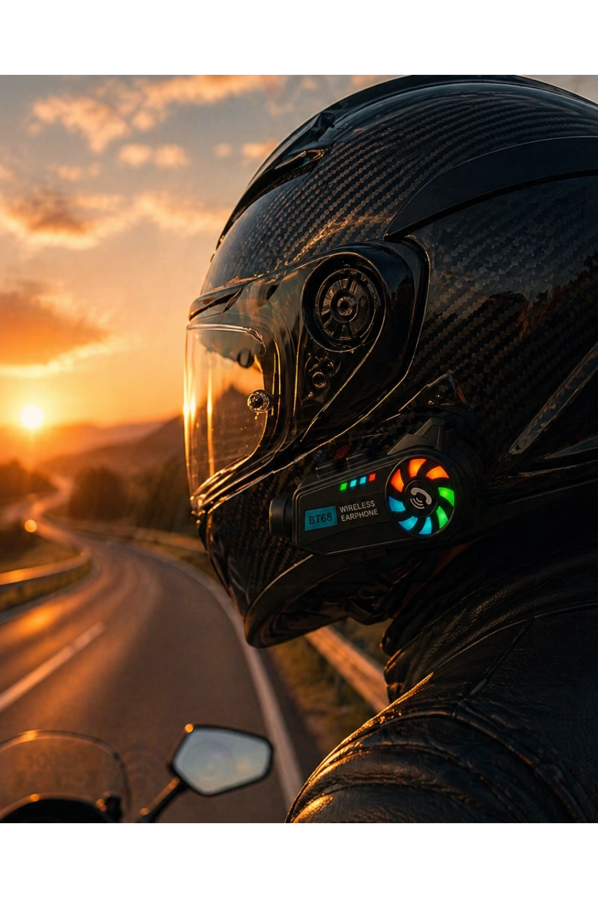 Bluetooth Destekli Kask Kamerası Uzun Batarya ve Akıllı Kontrol