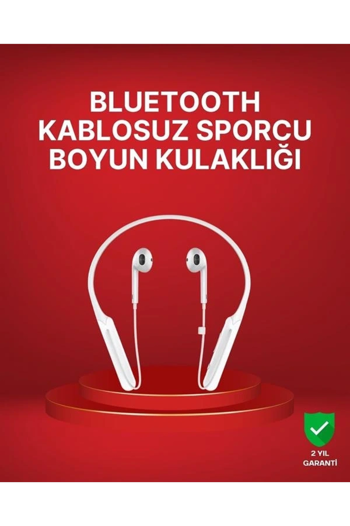 Boyun Askılı Kablosuz Kulaklık – Uzun Süreli Batarya Performansı