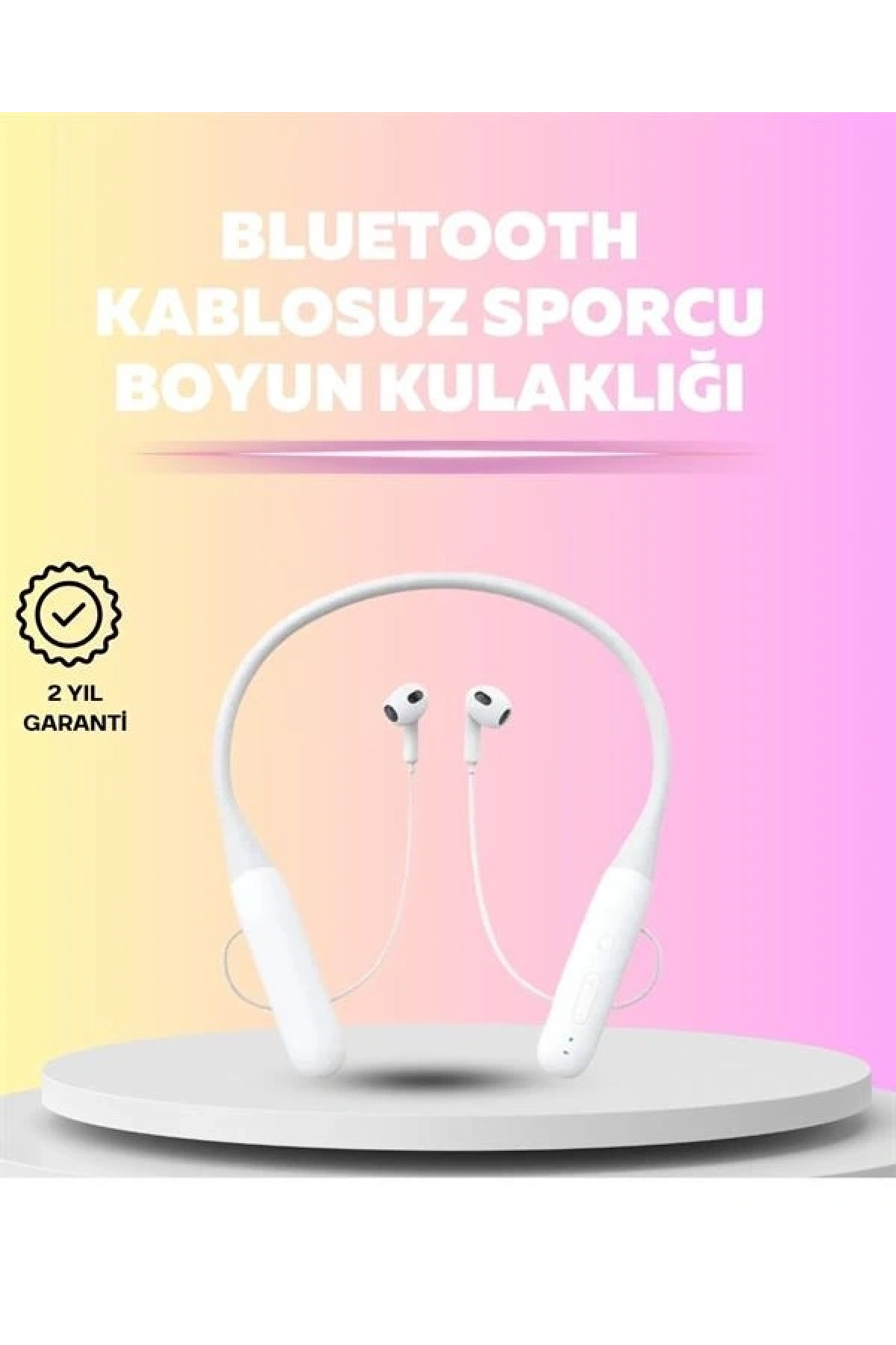 Boyun Askılı Kulaklık – 100 Saat Kullanım Süresi, Ergonomik Tasarım