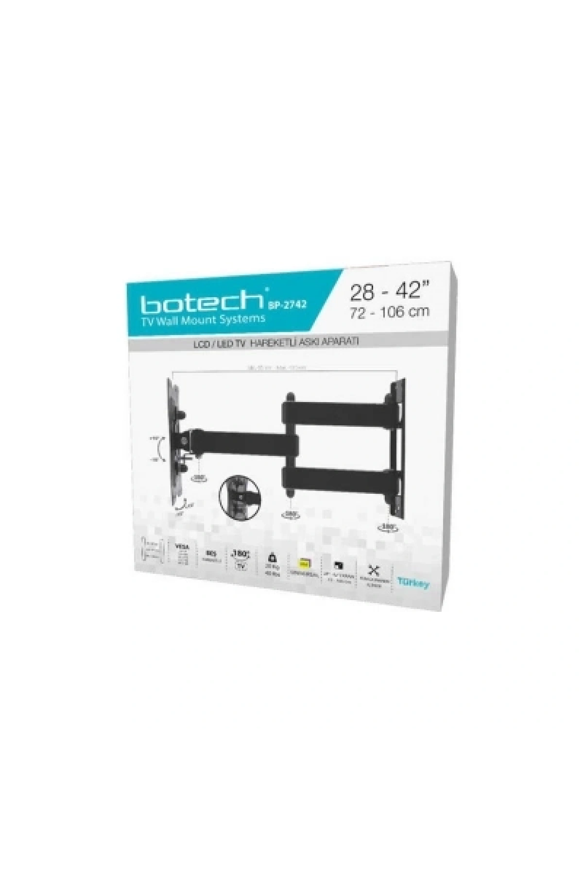 BPT-2742 HAREKETLİ TV ASKI APARAT 72X106 (5047)