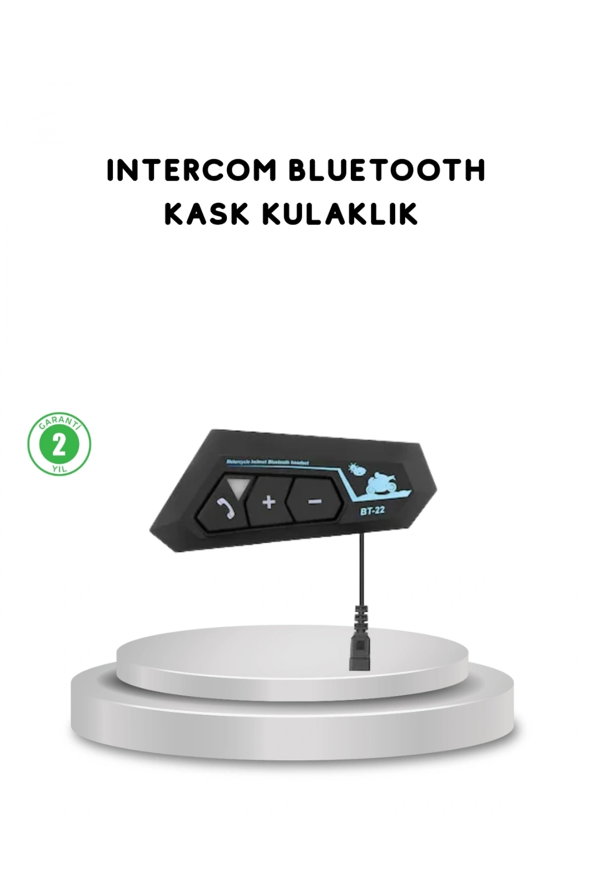 BT22 Kask Bluetooth Kulaklık 5.0 Gürültü Engelleyici ve Eller Serbest Kullanım