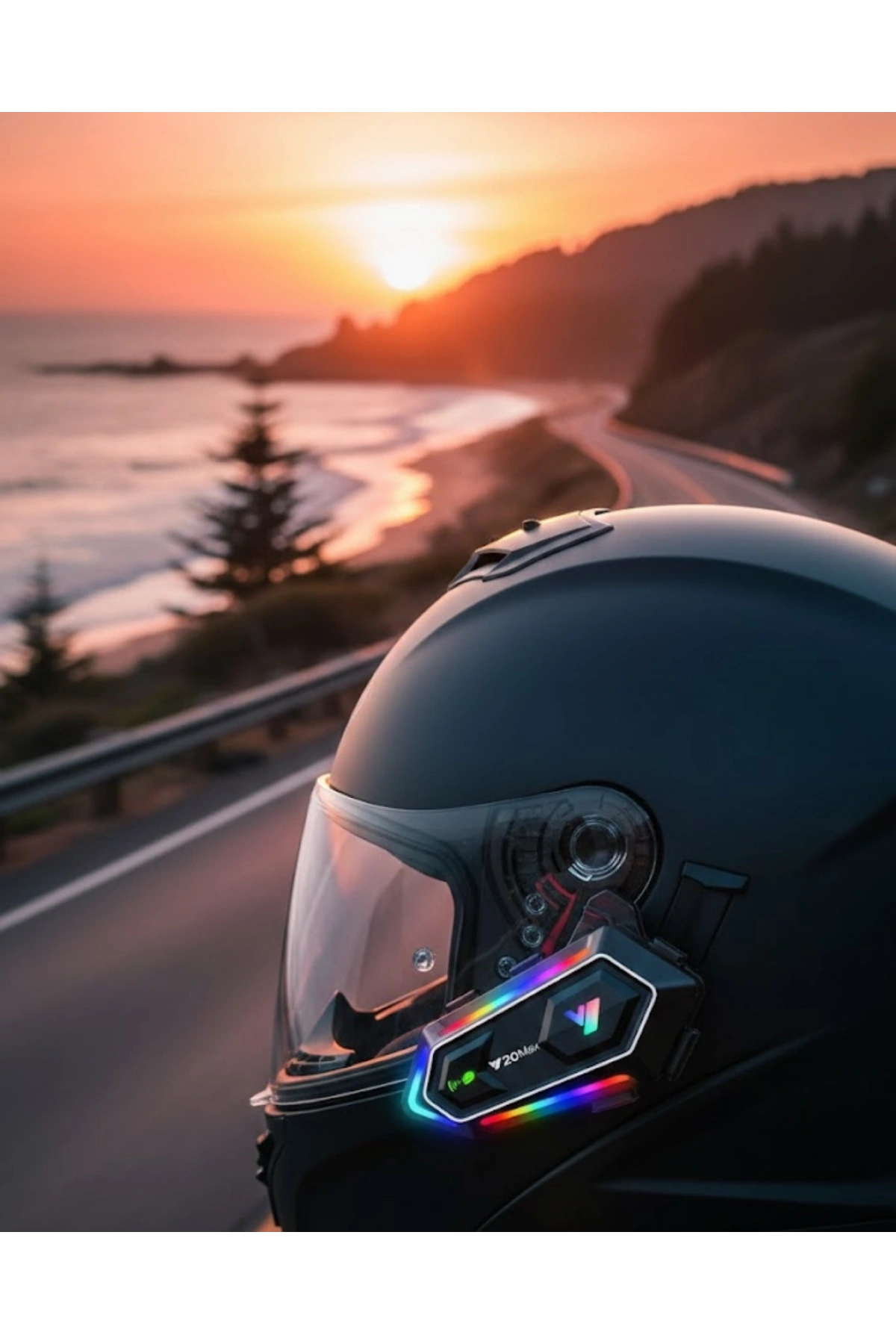 BT5.3 Çipli Kask İçi Bluetooth Kulaklık 25 Saat Pil