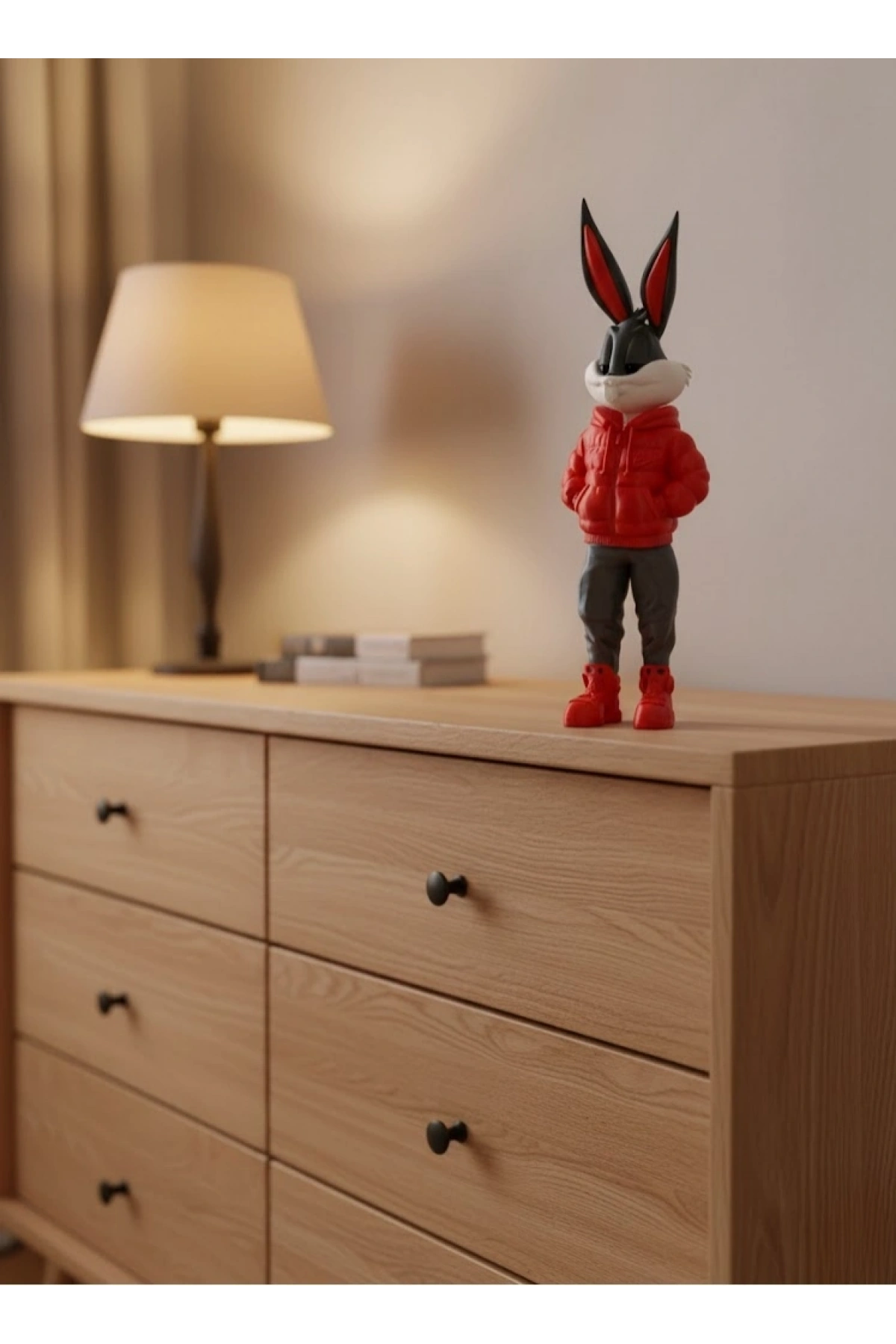 Bugs Bunny Büyük Boy Figür 10×34 cm Salon Dekoru